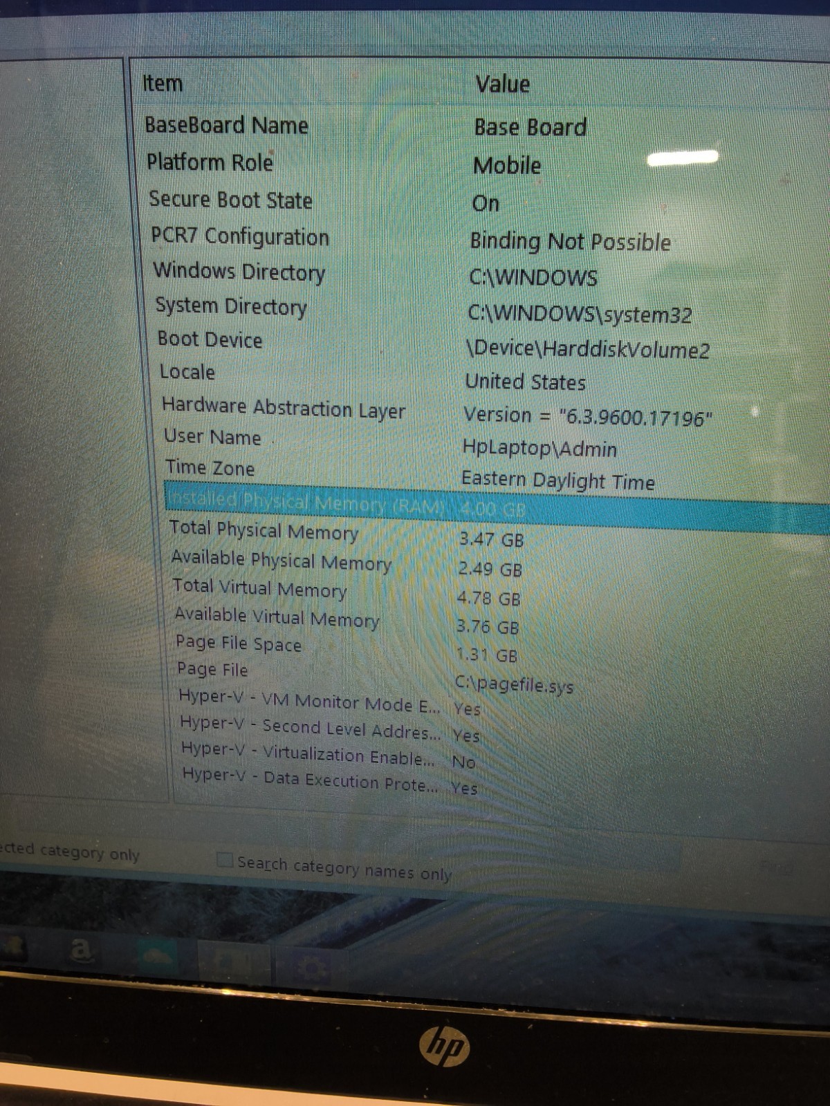 HP 15 Notebook PC | AMD A6-5200 Radeon HD Graphics | 4 GB Ram | 440 GB See Desc!