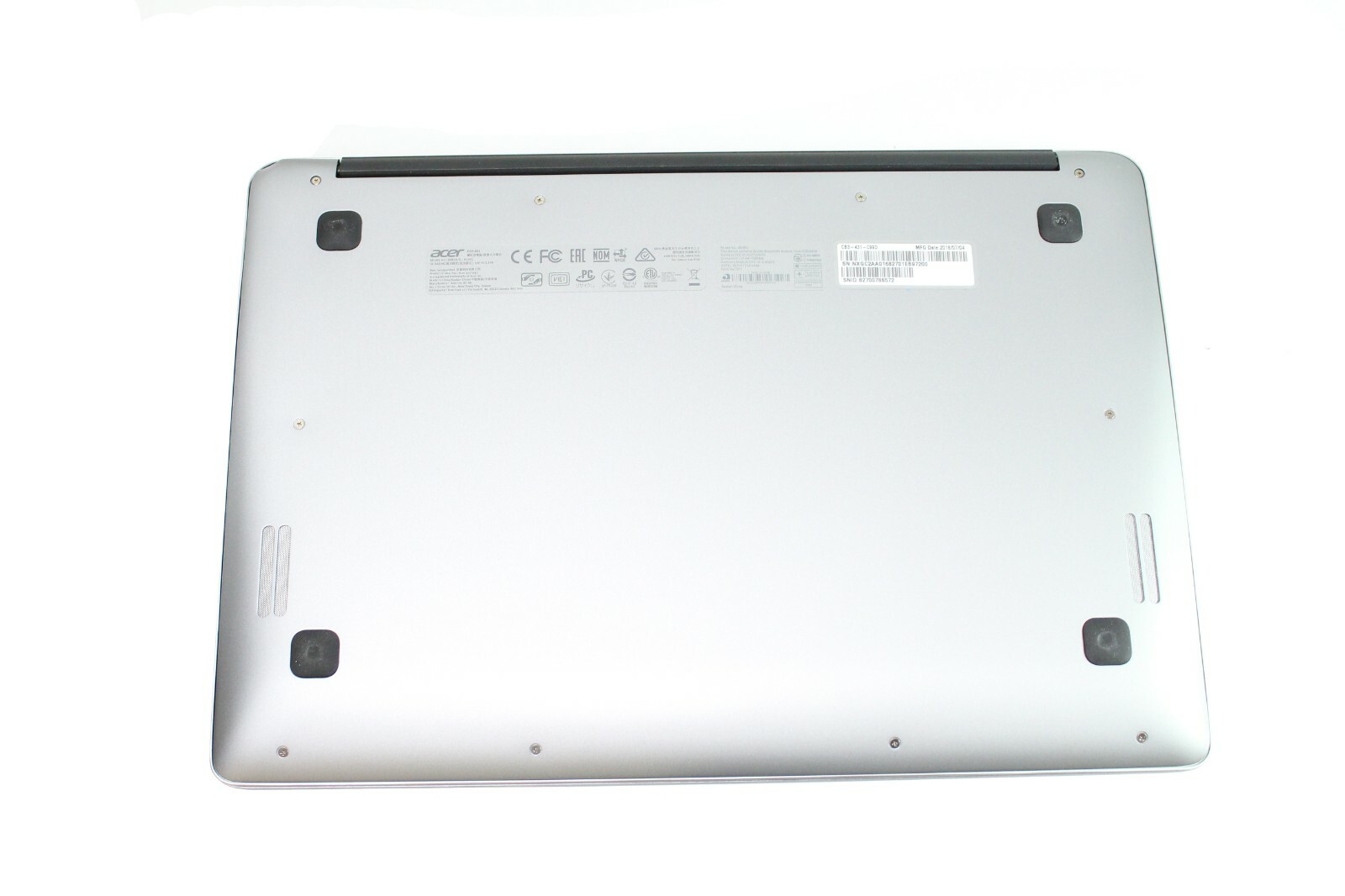 Acer Chromebook 14 CB3-431-C99D Celeron N3060 Ram 4GB 16Gb Emmc NX.GC2AA.016