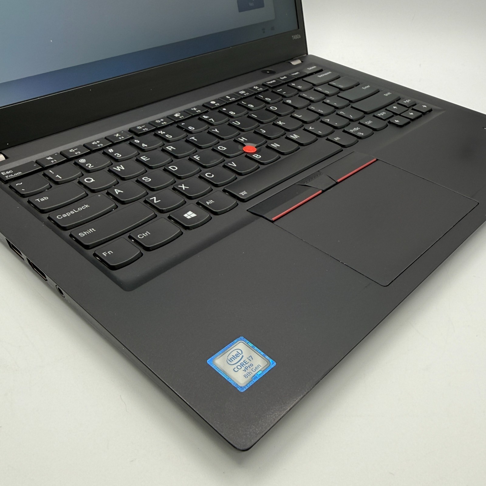 Lenovo ThinkPad T490s i7-8665U 16GB 256GB SSD Win11Pr Fingerprint LTE LaptopREAD