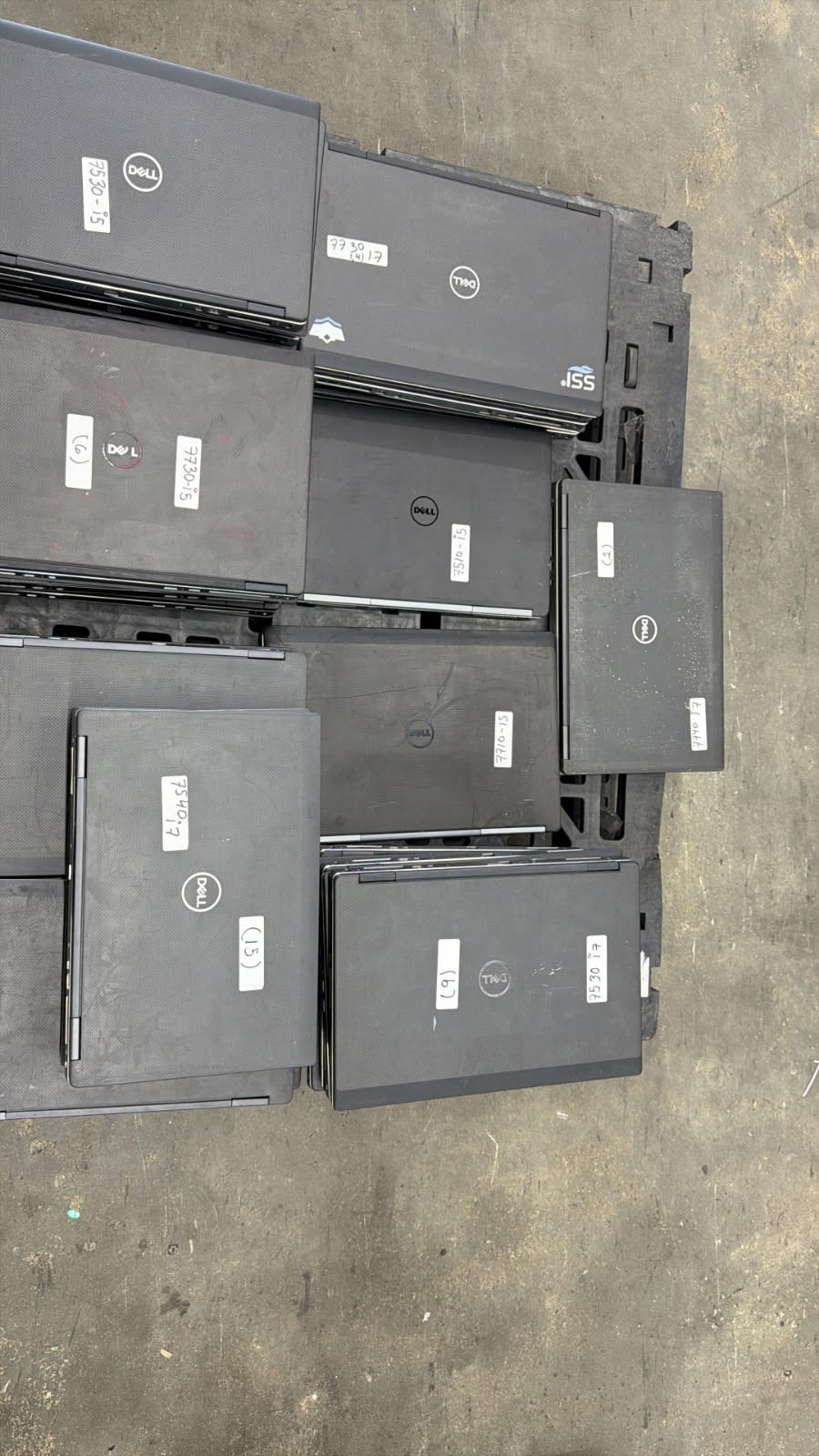 DELL PRECISION LAPTOPS MIXED MODELS 7510 7520 7710 7530 7540 LOT *PLEASE READ*