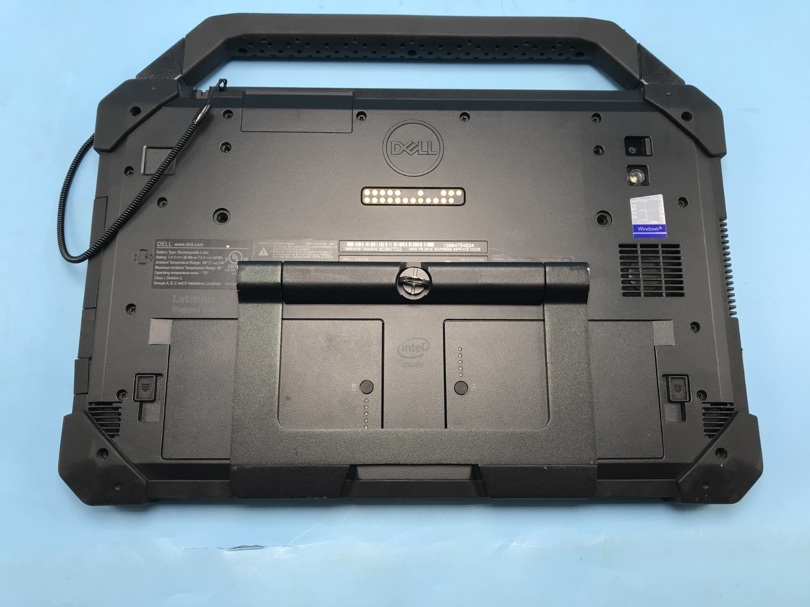 Dell Latitude 7212 Rugged 11.6″ Core i7-8650U 1.90GHZ 16GB RAM 256GB SSD Win 11