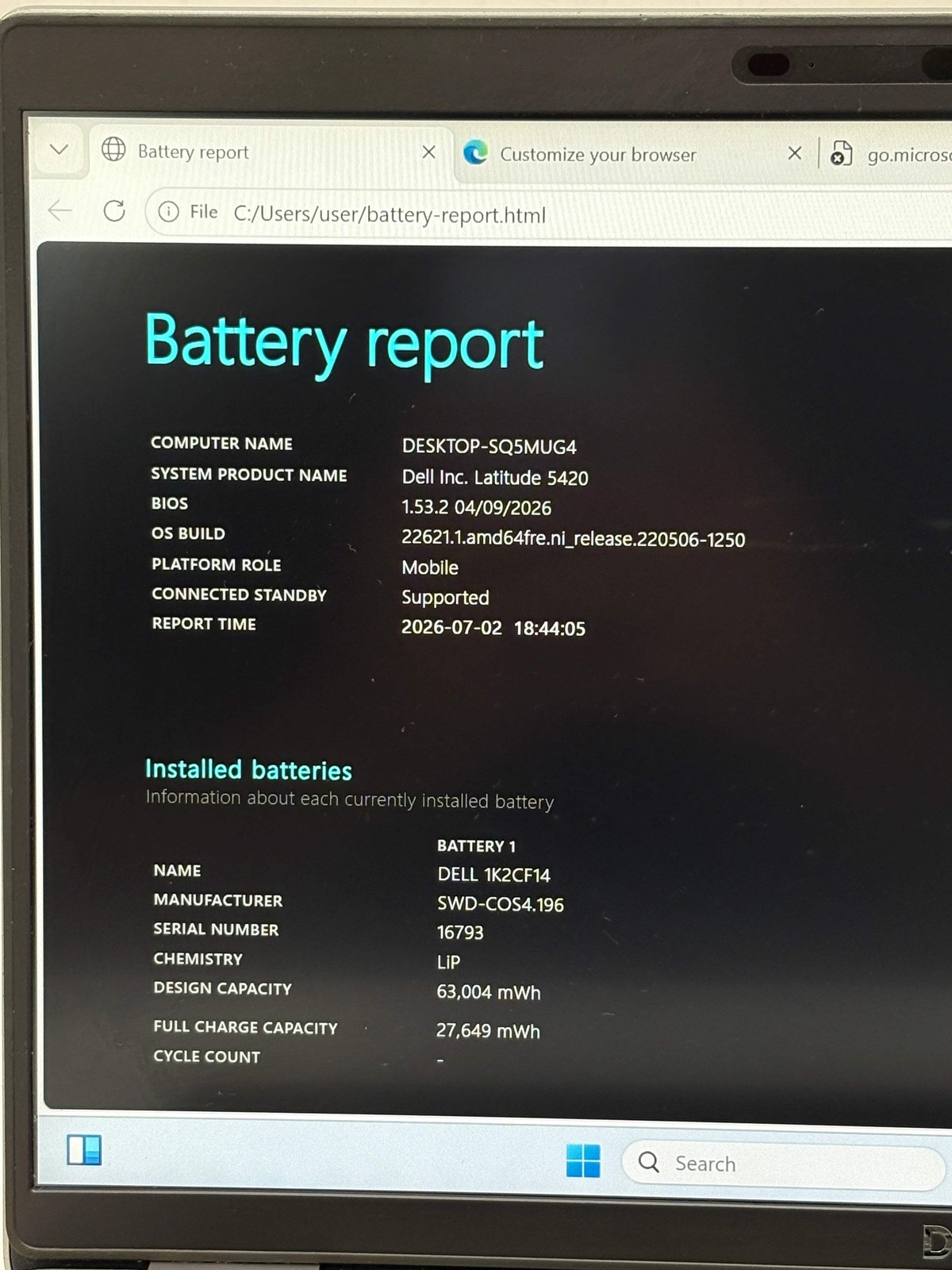 Dell Latitude 5420 14-inch Intel Core i5-1135G7 16GB RAM 512GB SSD Gray