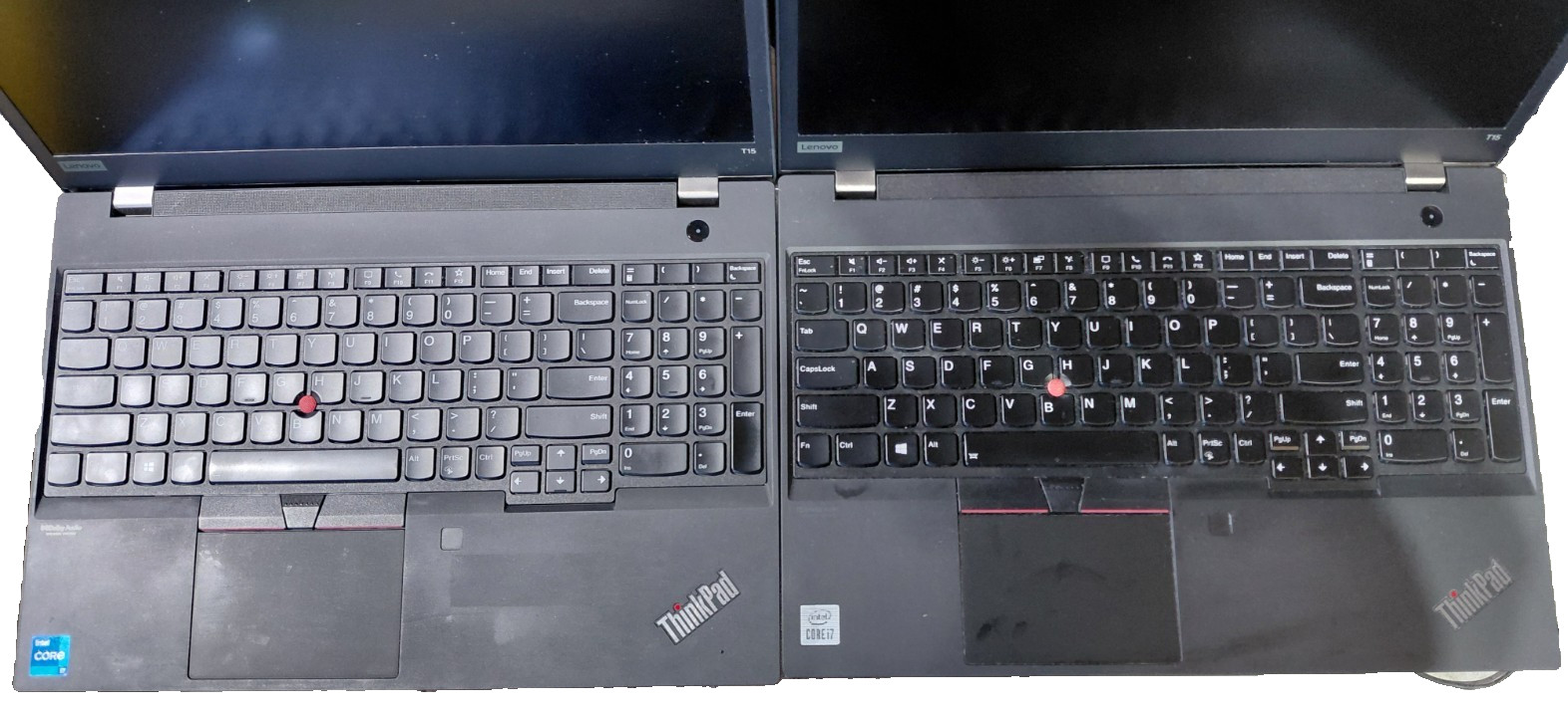 Lenovo ThinkPad T15 Gen 1 i7 8GB RAM + T15GEN 2 i7-8GB RAM(LOT 2 UNITS)