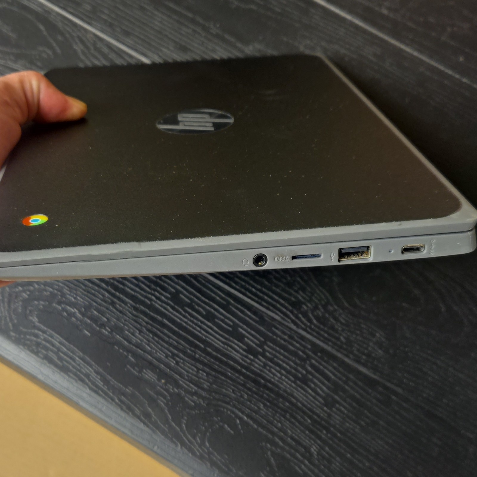 HP Chromebook 11a G8 EE 11in AMD A4 4GB 32GB eMMC Chrome OS Black WiFi