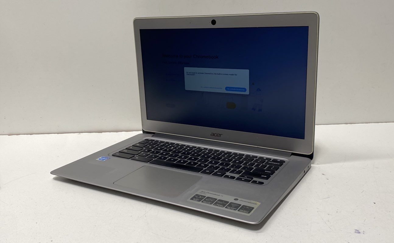 Acer Chromebook 14 CB3-431 14″ Silver Laptop Chrome OS All Metal Chassis