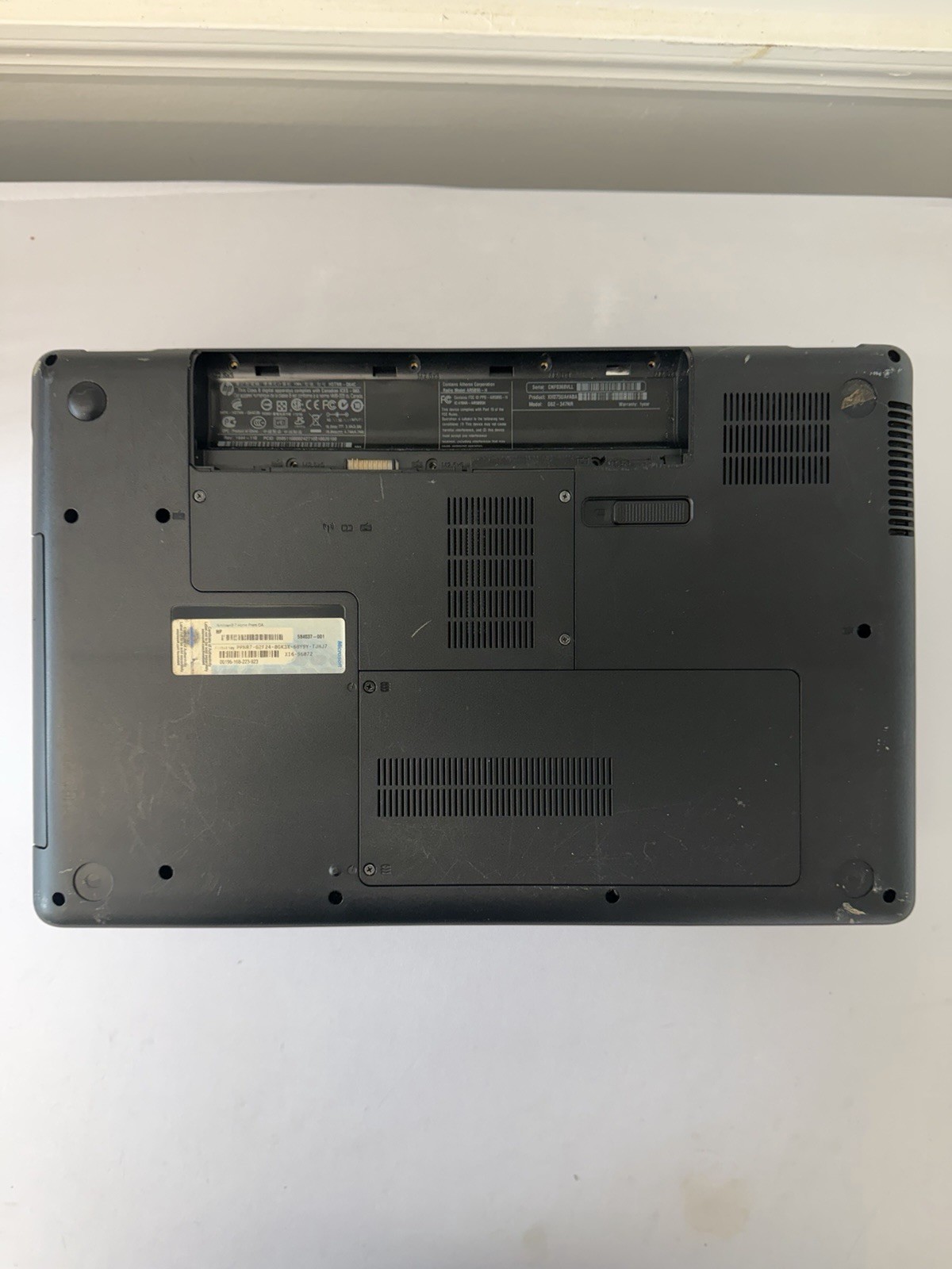 HP G62-347NR Laptop – Unknown if Screen is Good – AMD – Read Des