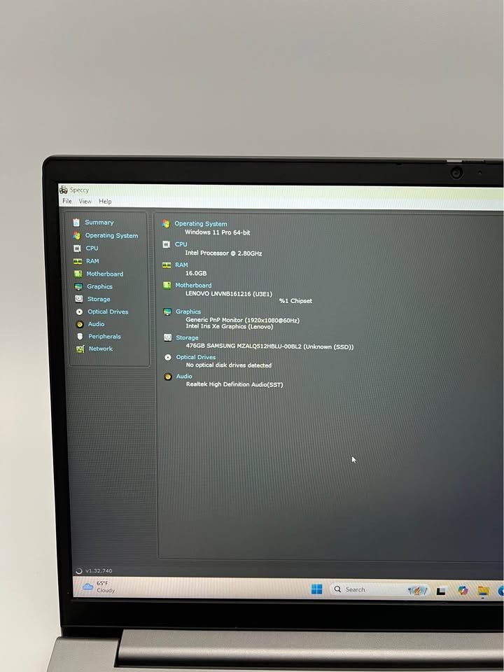 Lenovo ThinkBook 15 Gen 2 ITL 15″ TOUCH | i7-1165G7 | 16GB RAM | 512GB SSD | W11