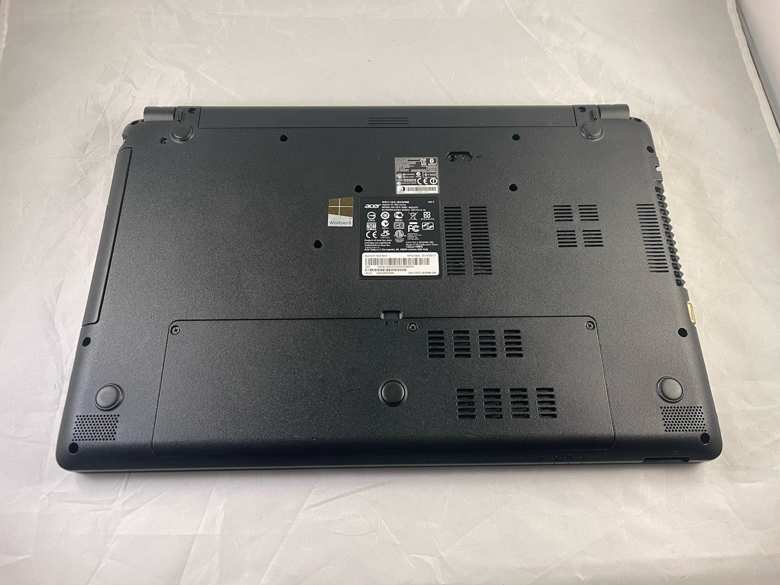 Acer Aspire E1-522 5423 Laptop – AMD A4-5000 1.5GHz, 4GB RAM, 500GB HDD, Win10