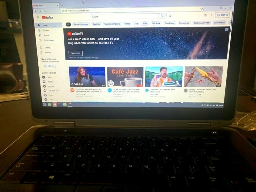 Dell Laptop Linux Mint Cinnamon 8GB Ram,New Fast 256GB SSD Drive,Year Warranty