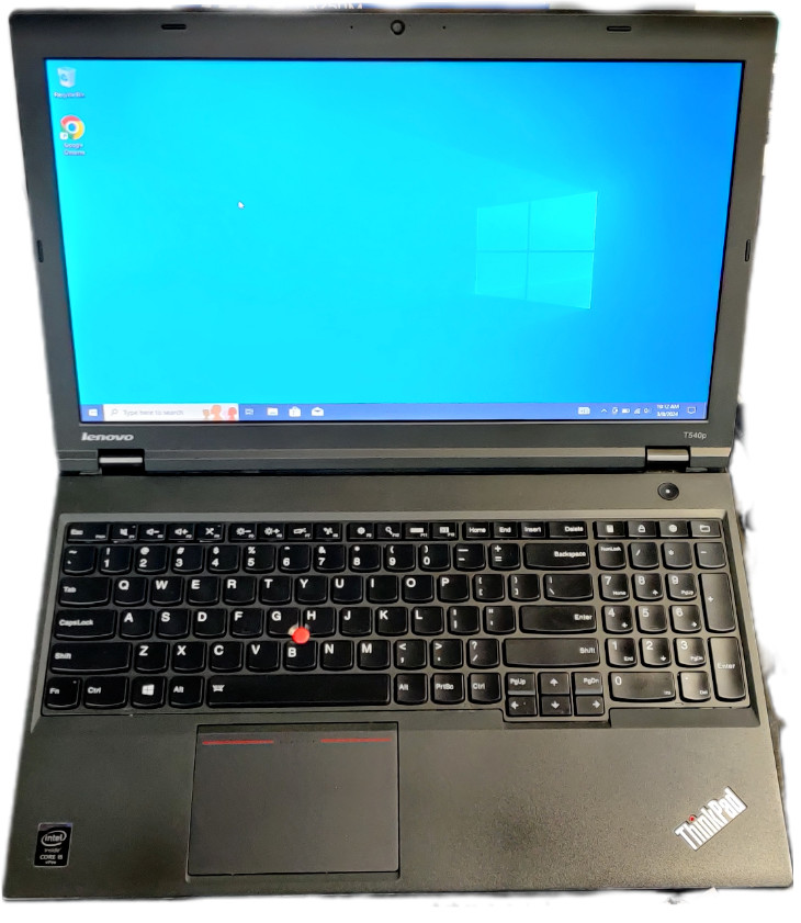Lenovo Thinkpad T540p 15.6″ Laptop – Core i5 8GB Win 10 Pro SSD