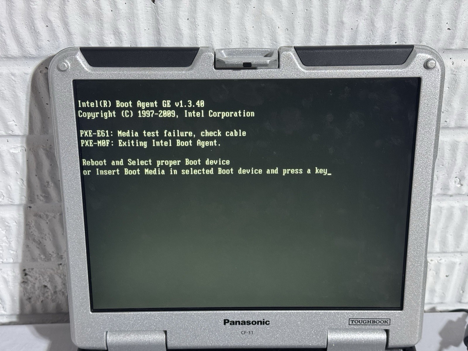 Panasonic Toughbook CF-31 MK1 CF-31ATABX1M – BIOS LOCK – AS/IS – PARTS & REPAIR