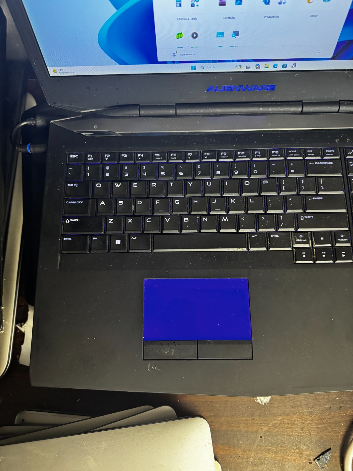 Alienware 17 Core I7-4700MQ 700GB SSD 12GB RAM Laptop *READ #6313