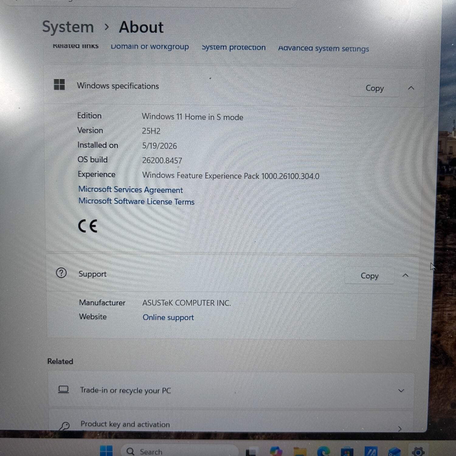 Asus Vivobook Go 14/15 WS35 i3-N305 1.8GHz 8GB RAM 256GB SSD