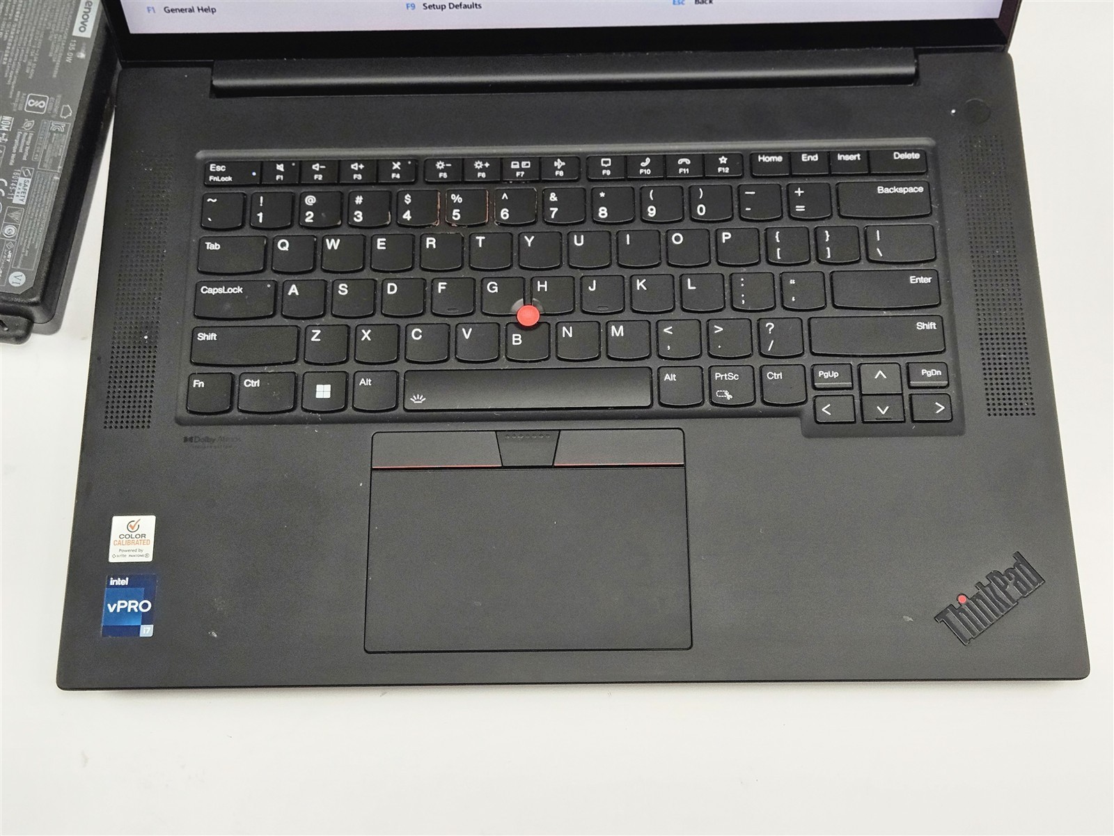 Lenovo ThinkPad P1 Gen 5 16″ Core i7-12800H 16GB RAM 512GB NVMe SSD Touch Black