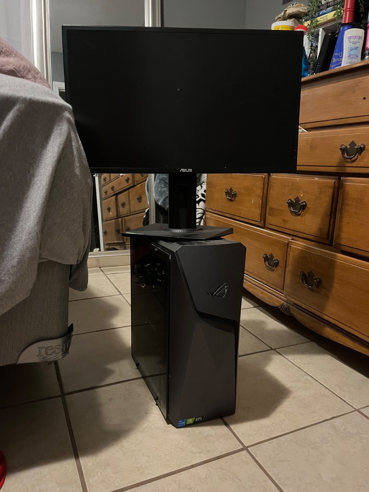 ASUS ROG Strix i5 3050 Desktop; ASUS ROG Strix Intel Core i5-11400F, NVIDIA GeFo