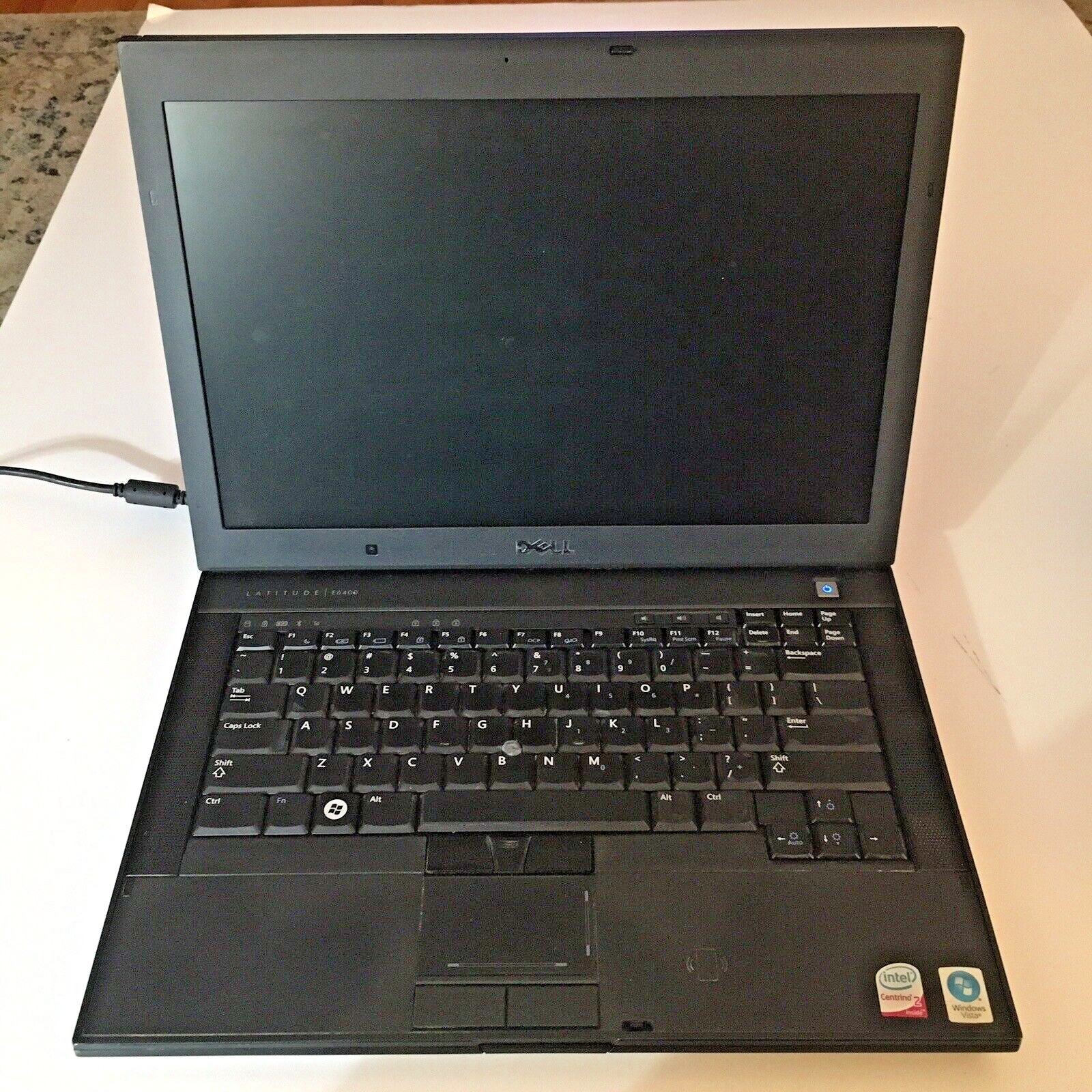 Dell Latitude E6400 PP27L 4GB RAM WD 800BJKT 80GB HDD WIN7 Charger DVD 4 Repair