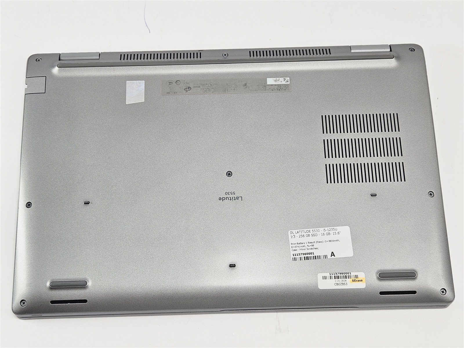 Dell 15.6″ Latitude 5530 Intel Core i5-1235U 16GB RAM 256GB SSD Laptop Gray