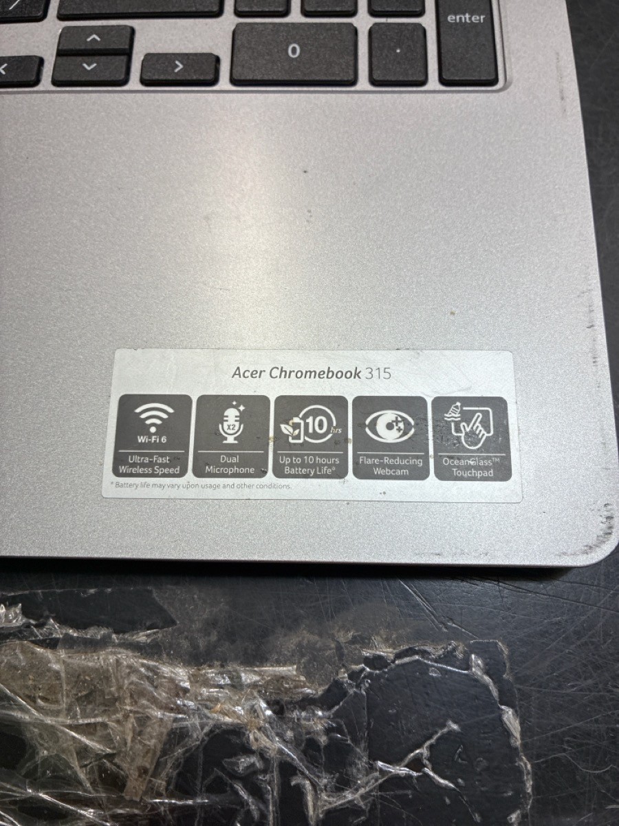 Acer Chromebook 315 CB315-3H-C69K 15.6″ N4020 64GB – Silver (HPB029645)