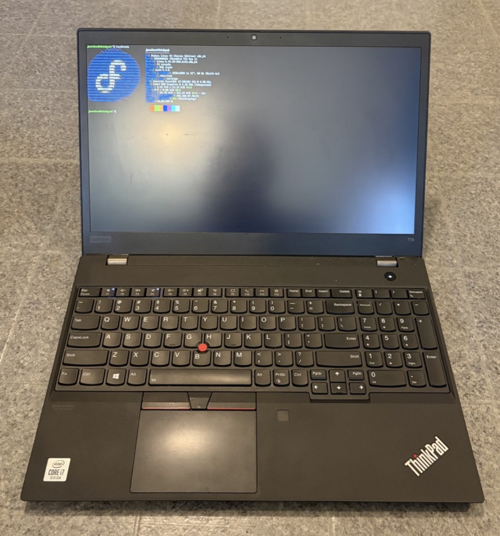 Lenovo ThinkPad T15 Gen 1 ~ Intel Core i7-10510U 24GB DDR4 1TB SSD No Charger