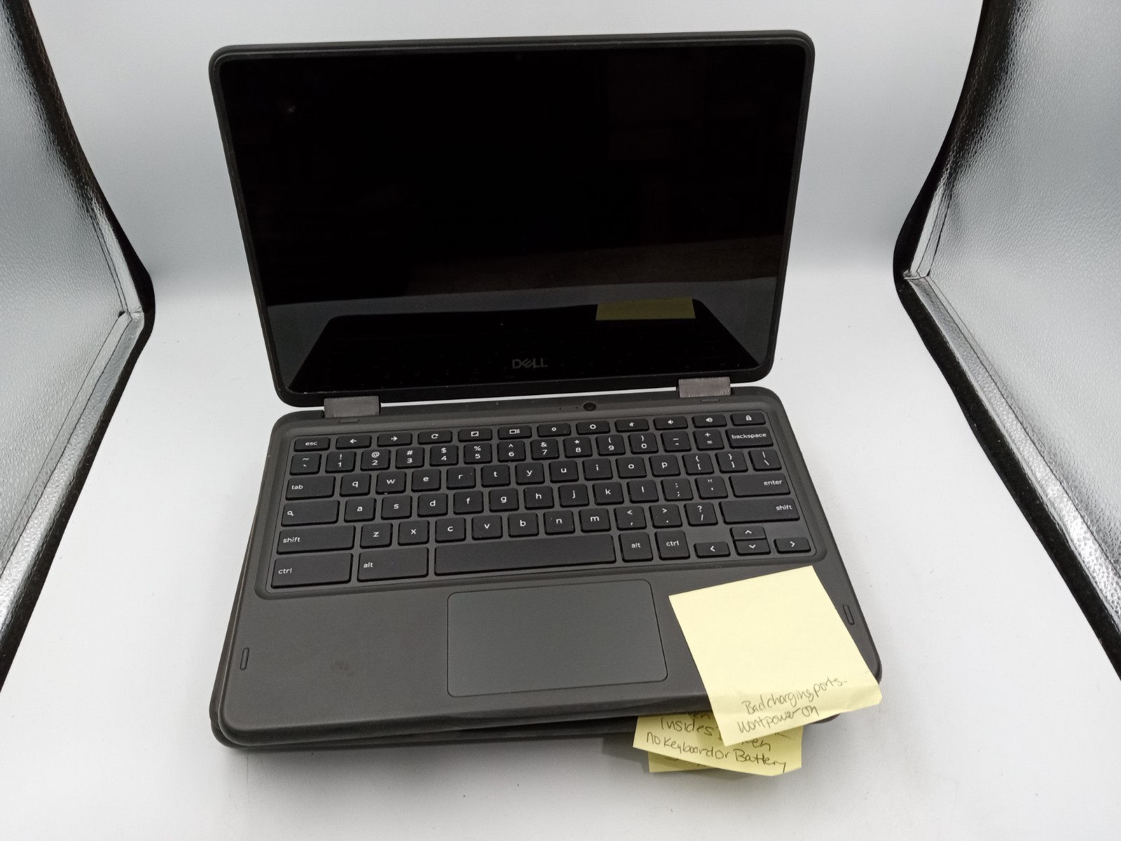 Lot of 8 – Dell 3100 5190 Chromebook Laptops * FOR PARTS * VARIOUS ISSUES -RR