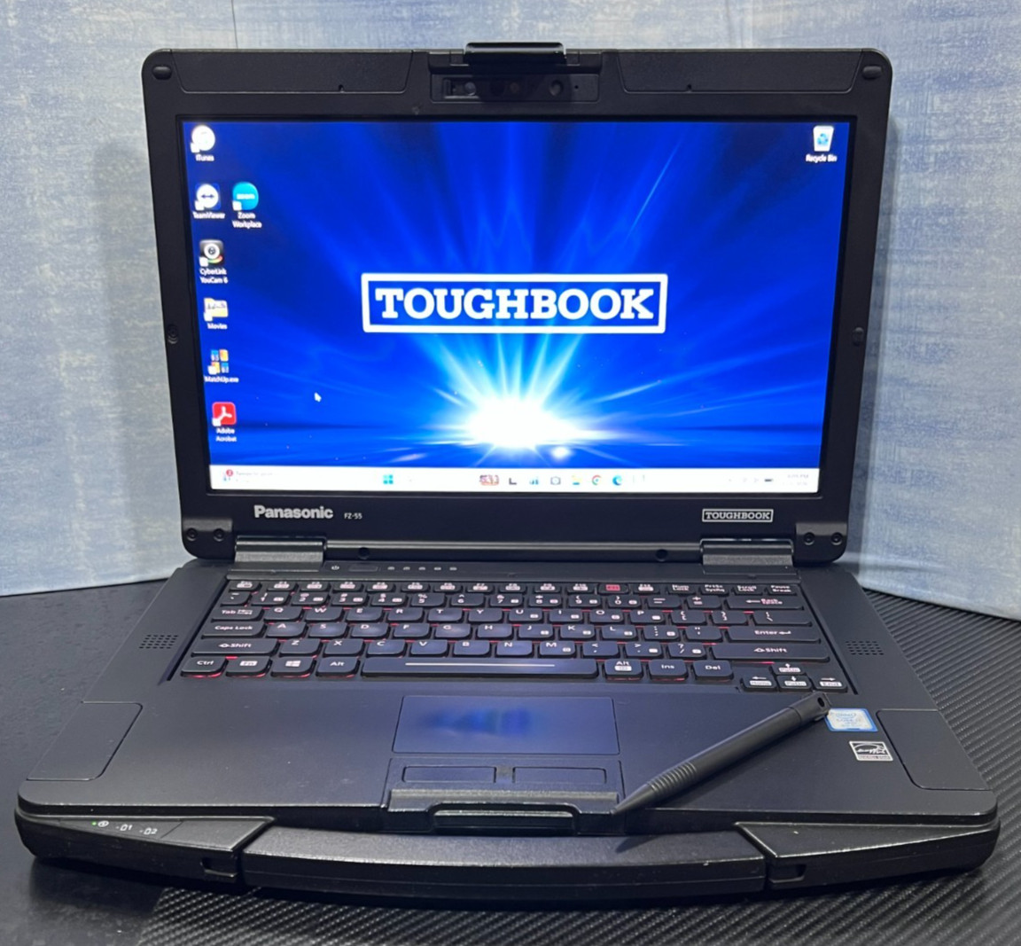 FZ-55CA60CVM, Intel core i7-8665U,512GB SSD,16GB Mem, Touch, HDMI, 4G LTE, GPS,