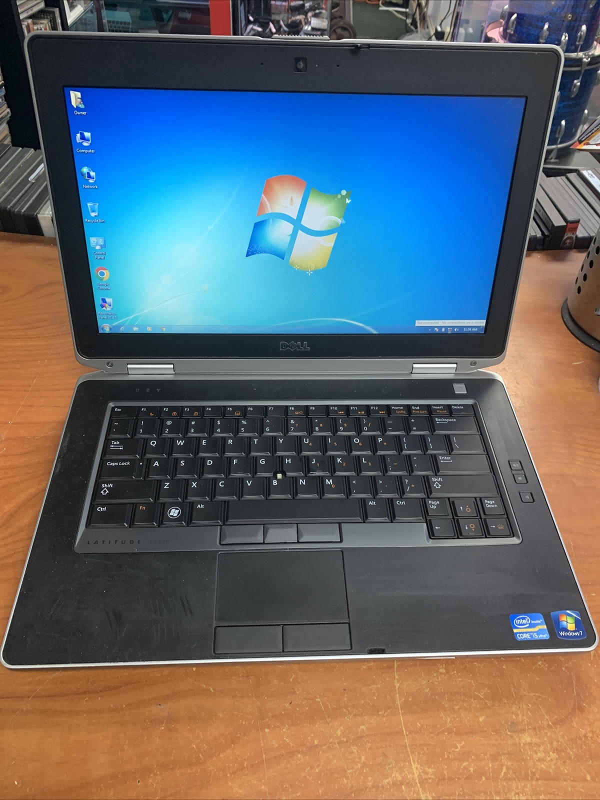 Dell Latitude E6430 Laptop i5-3320 2.60 GHz 4 GB 750 GB 14″ NO WIFI WIN 7PRO