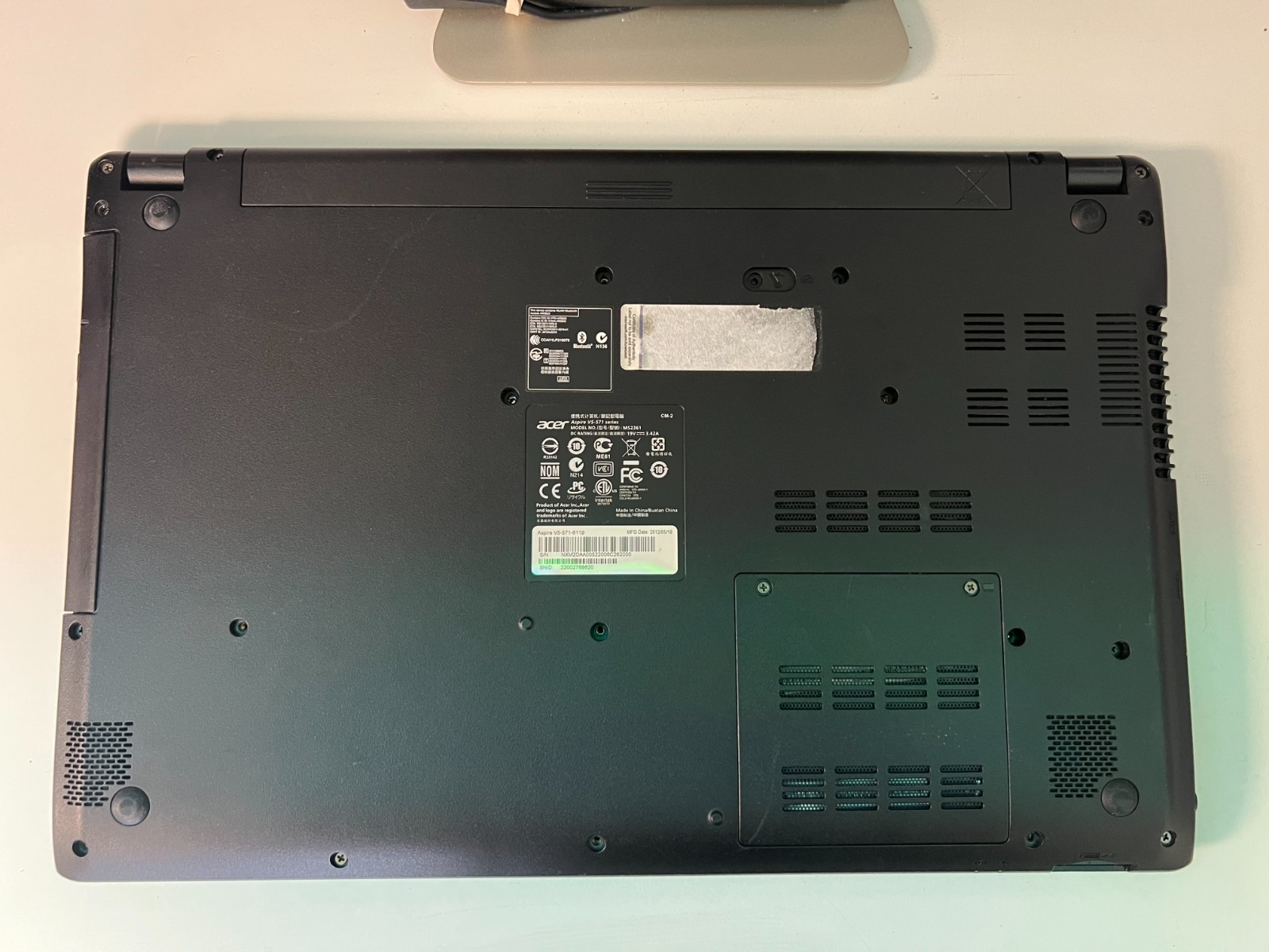 Acer Aspire V5-571 Laptop FOR PARTS AS-IS