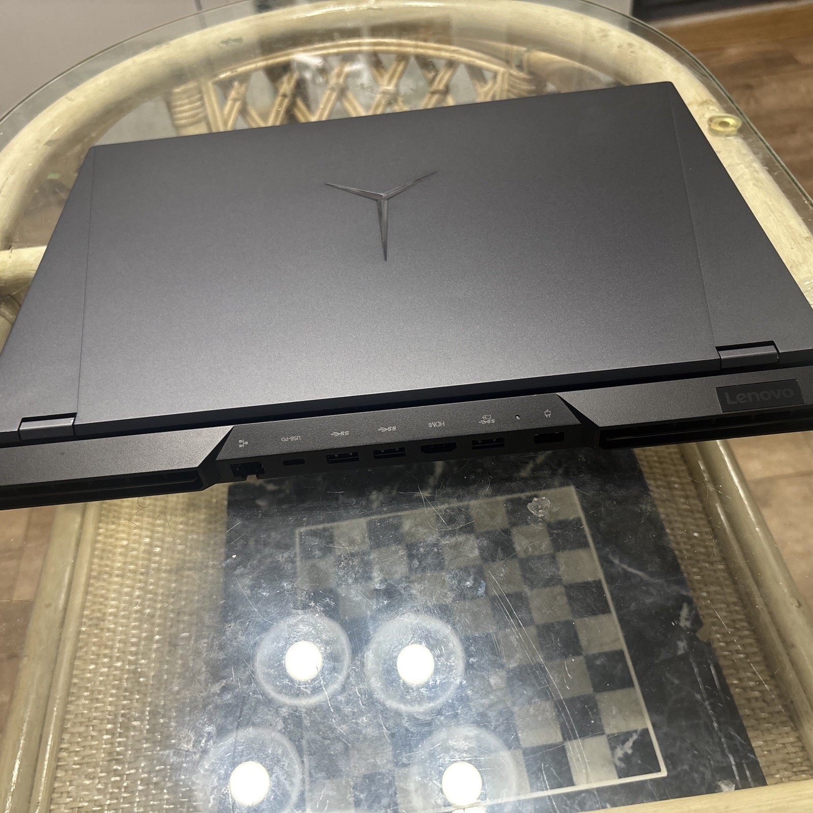 Lenovo Legion 5 Pro 16ACH6H Gaming Laptop Metallica gray and black