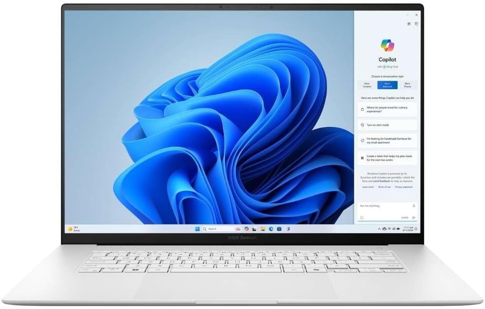 ASUS Zenbook S 16 16” 3K OLED Touchscreen 120Hz AMD Ryzen AI 9 365 24GB 1TB W11H