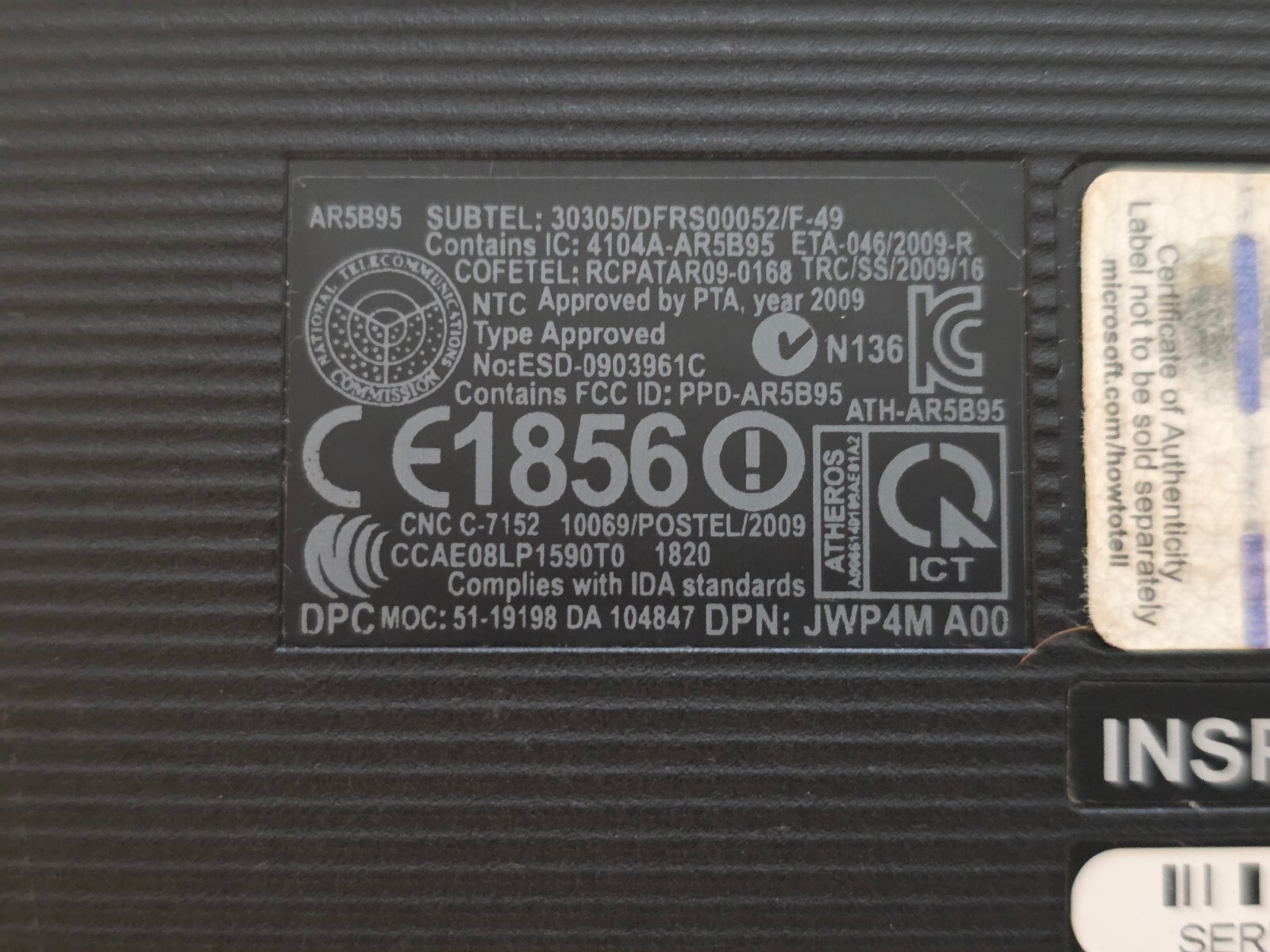 Dell Inspiron M5040 Win 10, AMD E-450, 4GB RAM, 500 GB SATA, DVD+/-RW