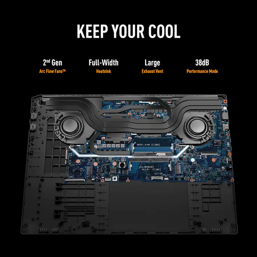 TUF Gaming A18 FA808UH-RS74 18 AMD Ryzen 7 5.1 Ghz, 16GB RAM, 1TB SSD RTX 5050
