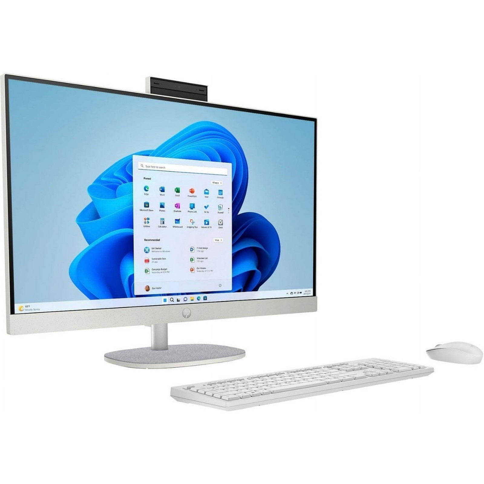 HP 27″ FHD Touch AIO Desktop , Intel Core Ultra 7 255U, Up To 64GB RAM 4TB SSD