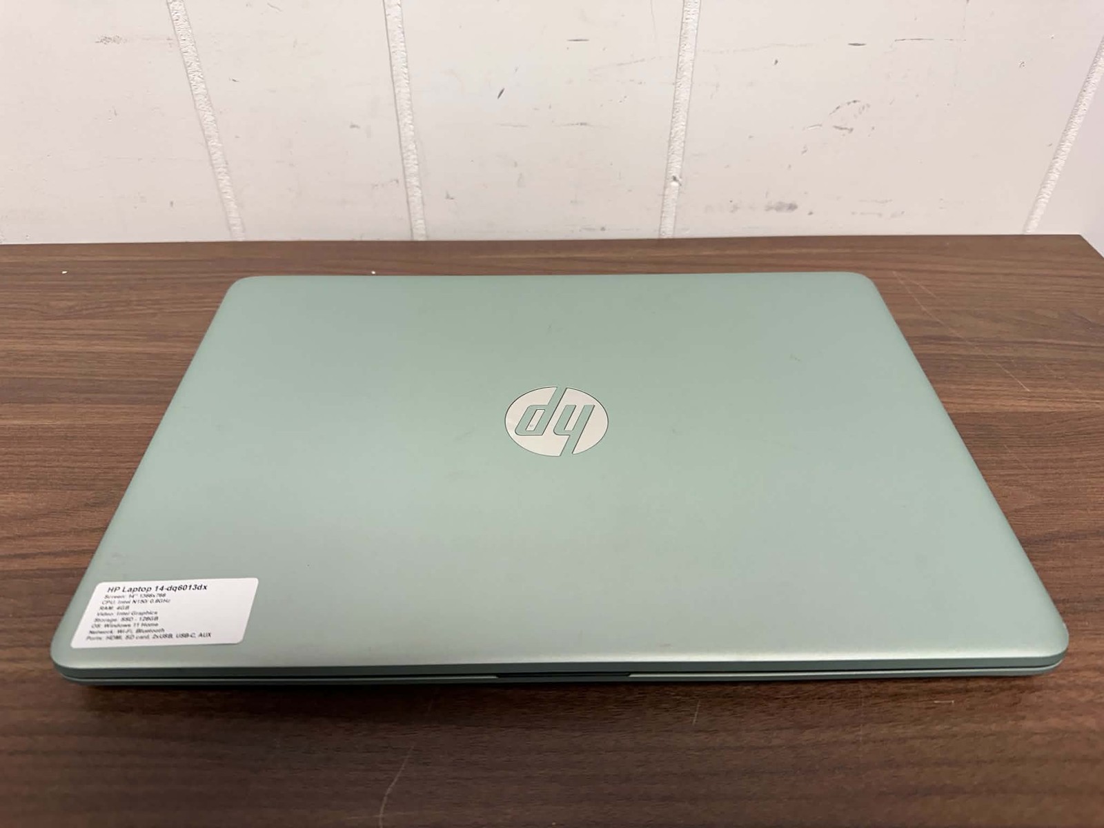 HP 14 Inch Green 14-DQ6013DX Intel N150 4 GB RAM 128 GB SSD Windows 11 Home