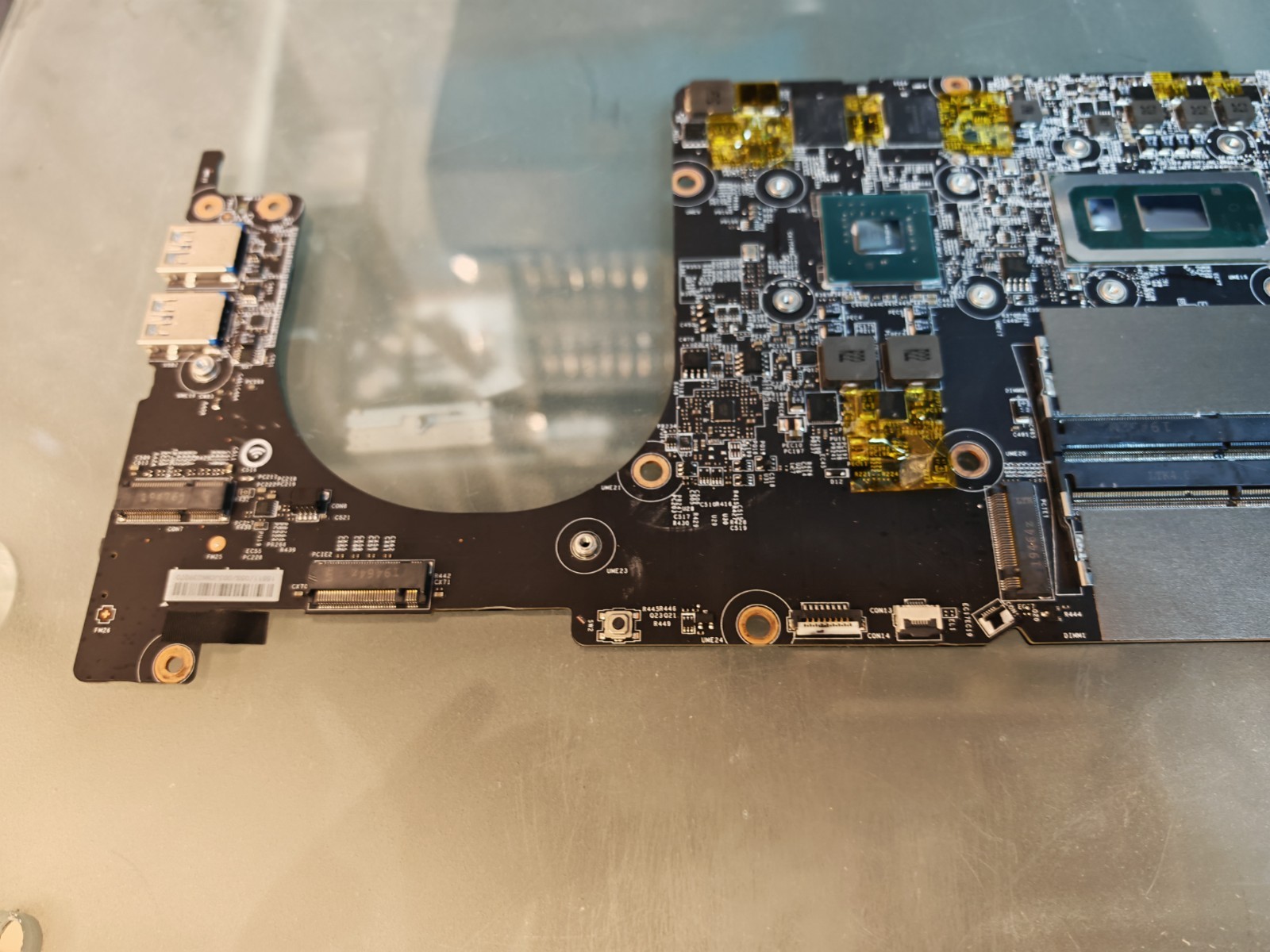 MSI MODERN 15 MOTHERBOARD INTEL 17-10510U UHD GEFORCE MX250 MS-15511 VER:1.0
