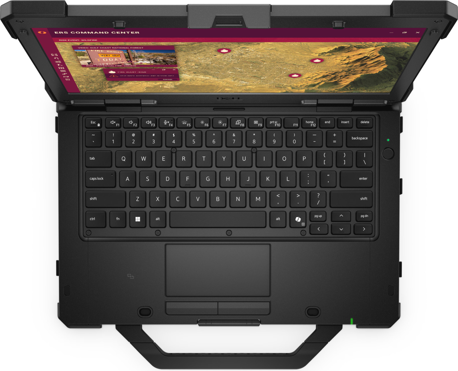 Dell Pro Rugged 13, 13.3″, FHD Touch Screen, Ultra 5-135U, 16GB RAM 512GB M.2