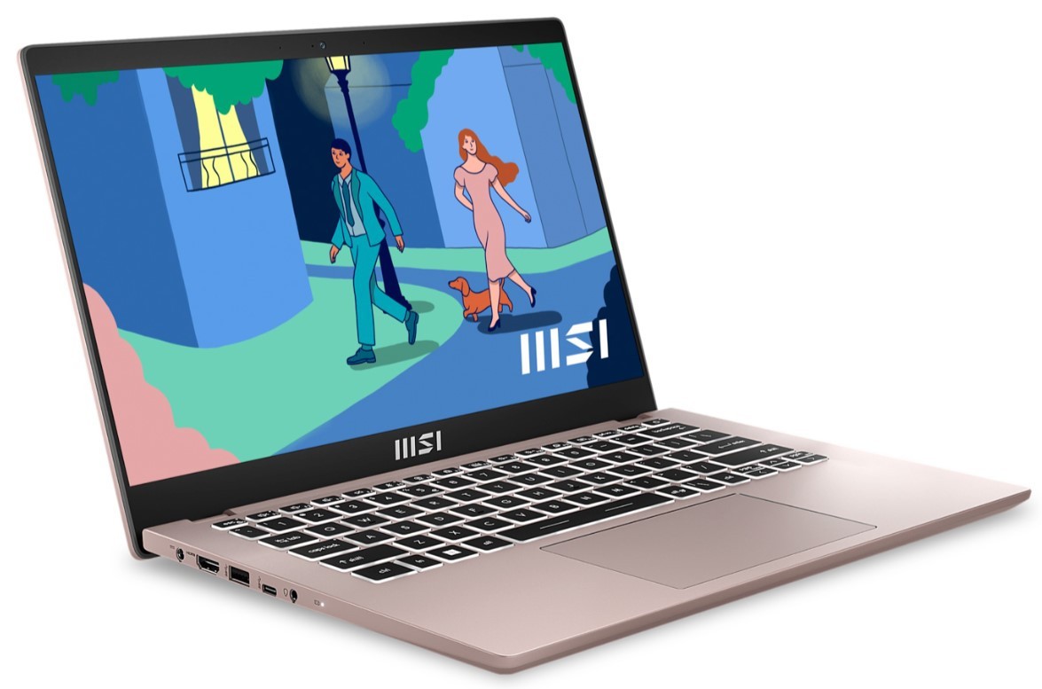 MSI Modern Series Notebook 14′ FHD Intel Core 5 processor 120U DDR IV 8GB*2 (…