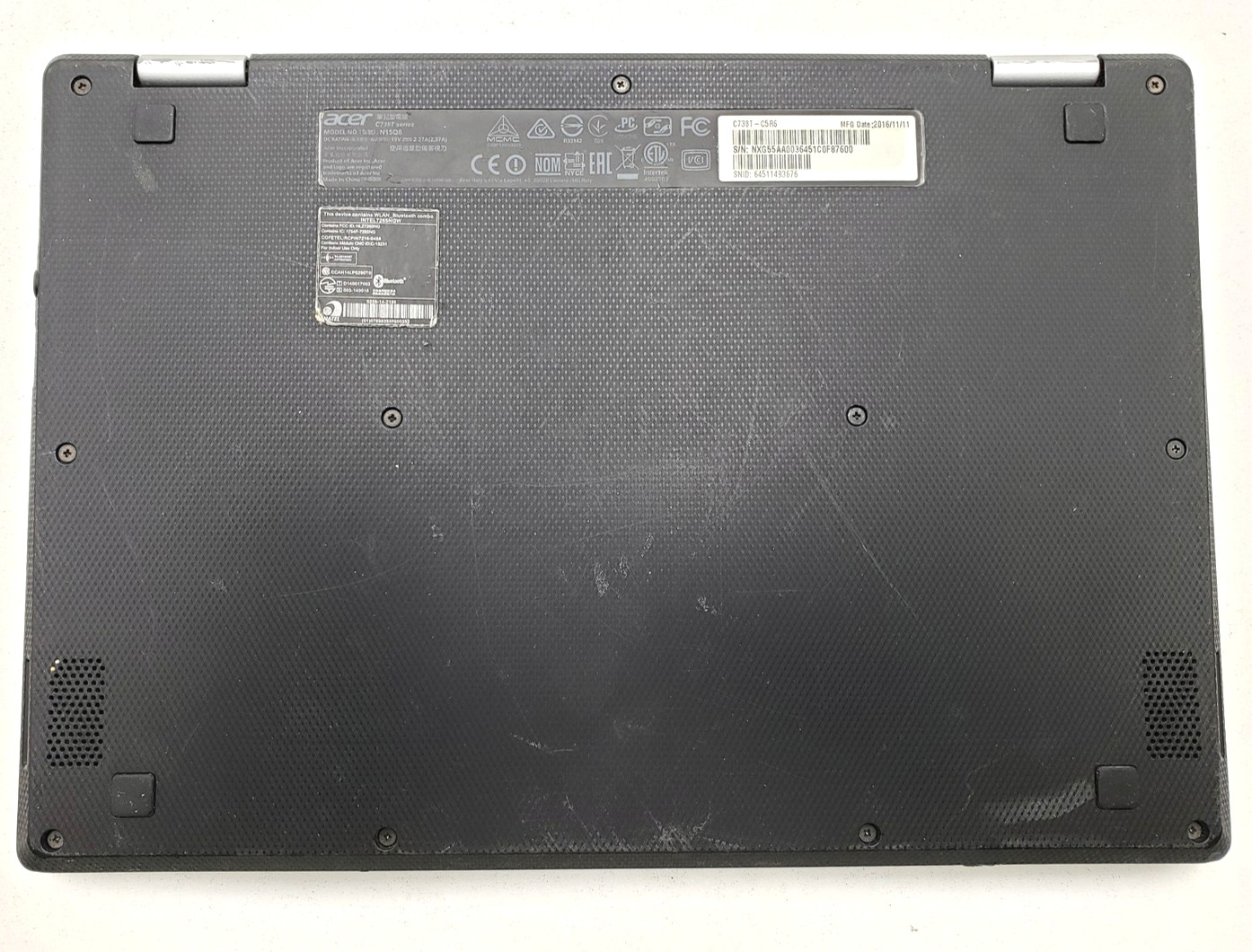Acer Chromebook R11 Celeron N3060 4GB RAM 32GB 11.6″ Touchscreen .