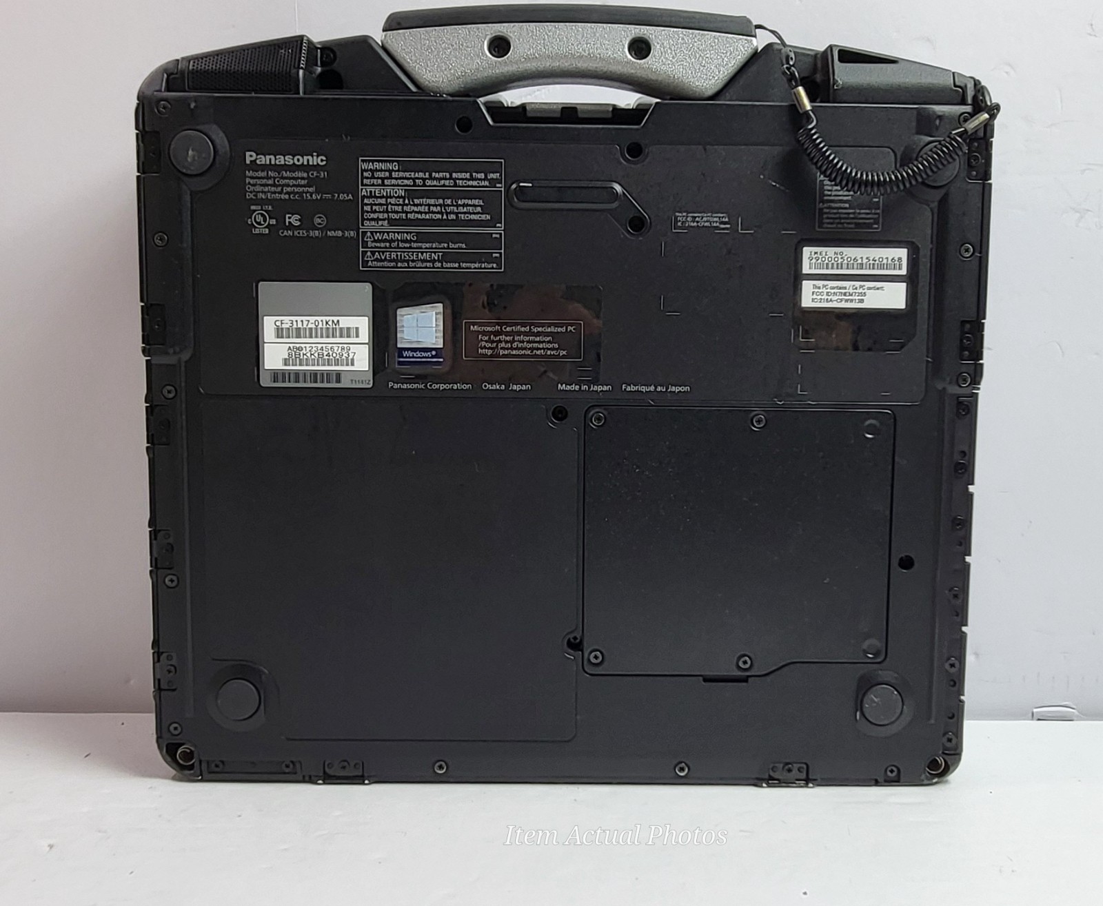 Panasonic Toughbook CF-31 MK5 i5-5300U @2.30 GHz 8GB 512GB SSD Win 11 pro