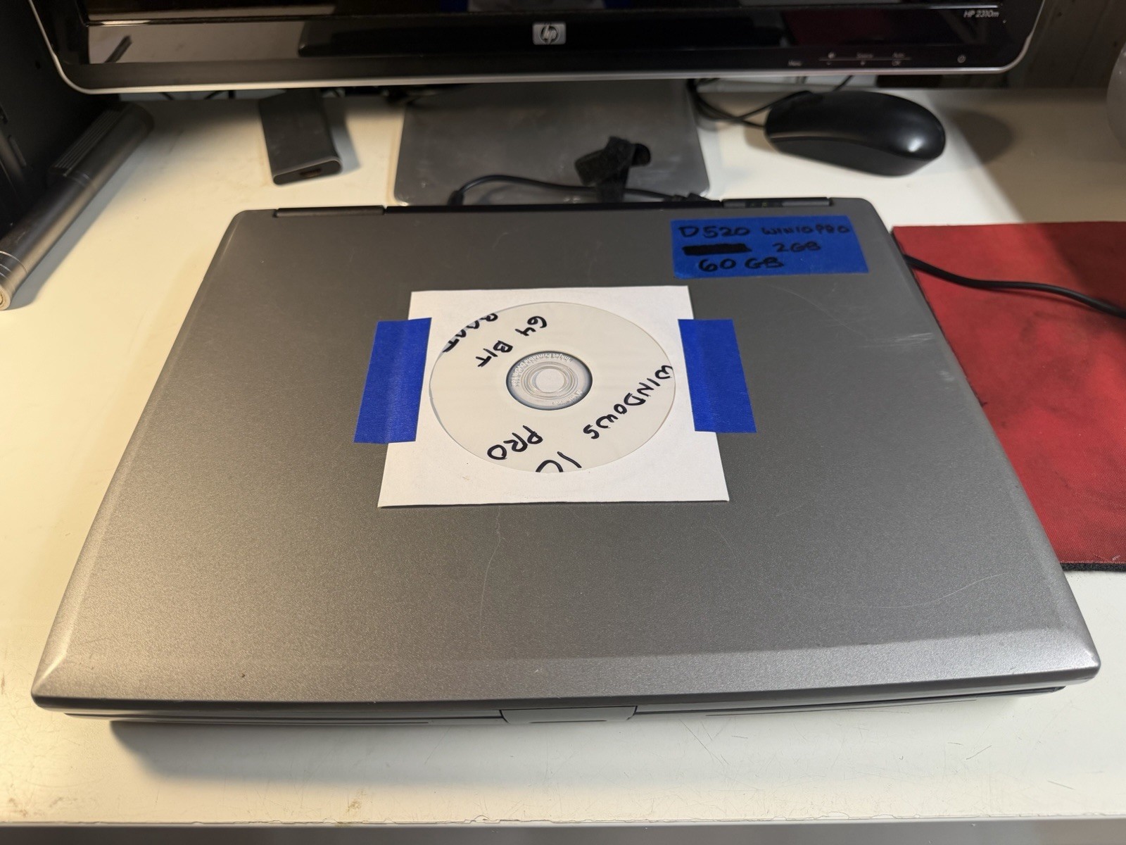 Dell Latittude D520 Laptop Win10pro64