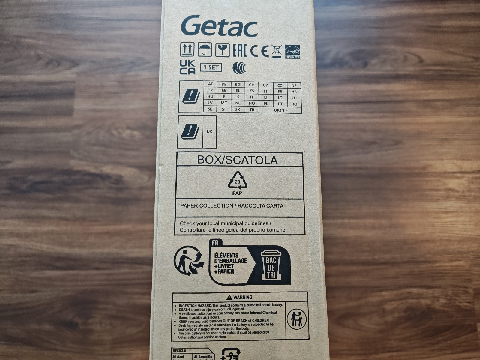 Getac S410 G5 (S410G5) — i7-1370P / 64GB RAM / 1TB SSD / 4G LTE WWAN