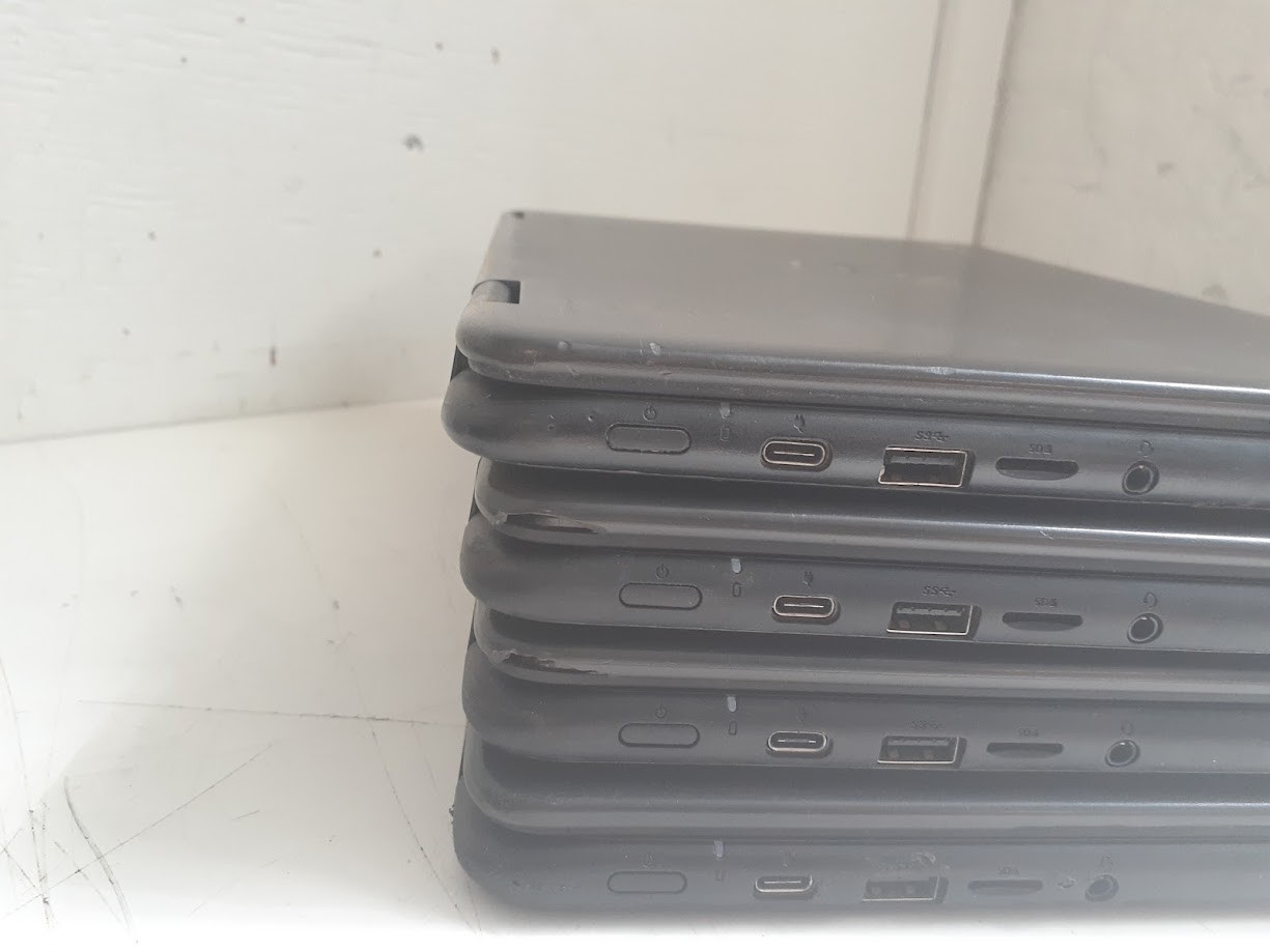 Lot of 10 Dell 3100 Chromebook 2in1 11″ Touchscreen 4GB RAM 32GB eMMC -Fair