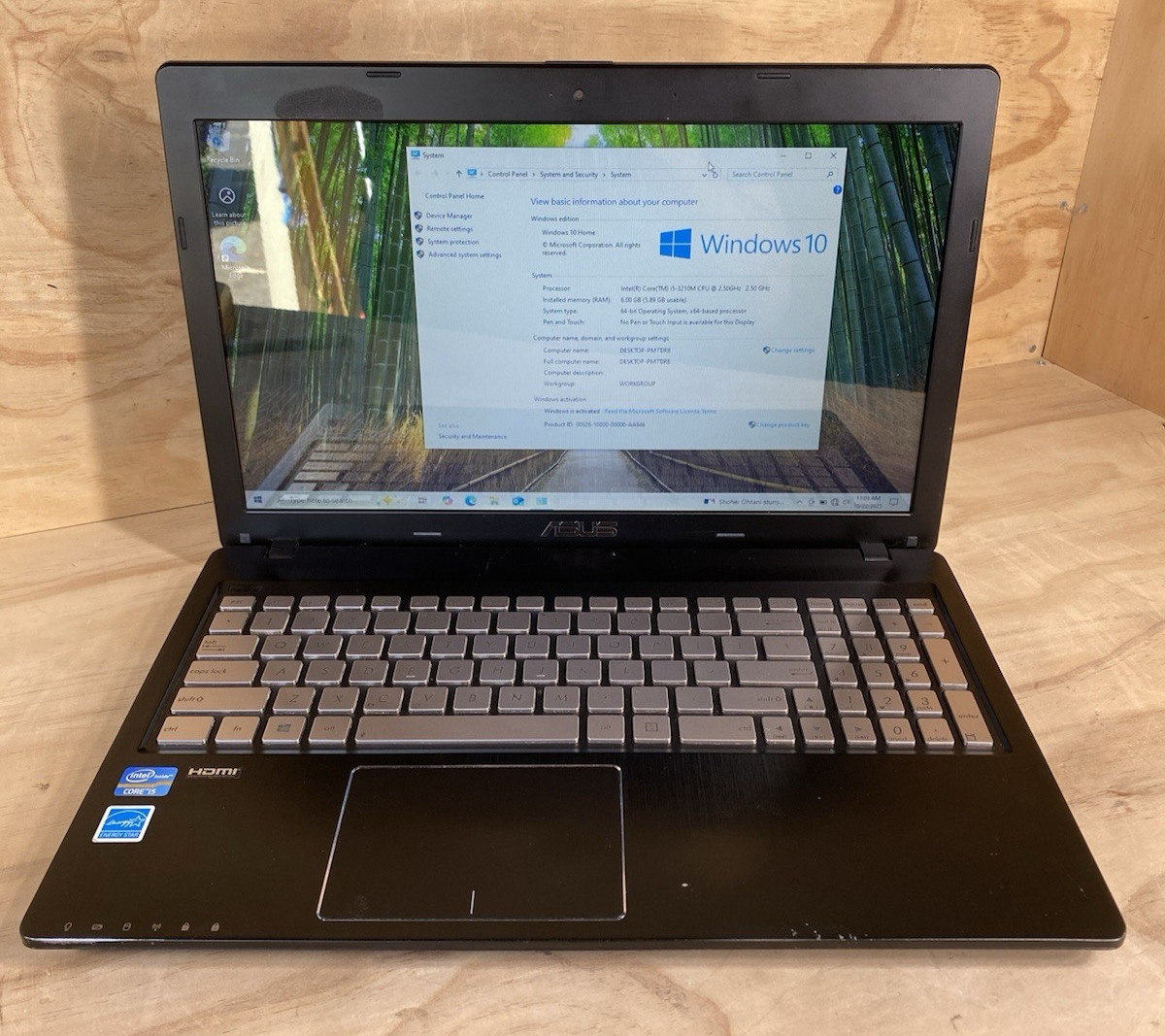 ASUS Q500A 15.5″ Laptop 2.6GHz i5-3210M 6GB RAM 160GBSSD/W10H