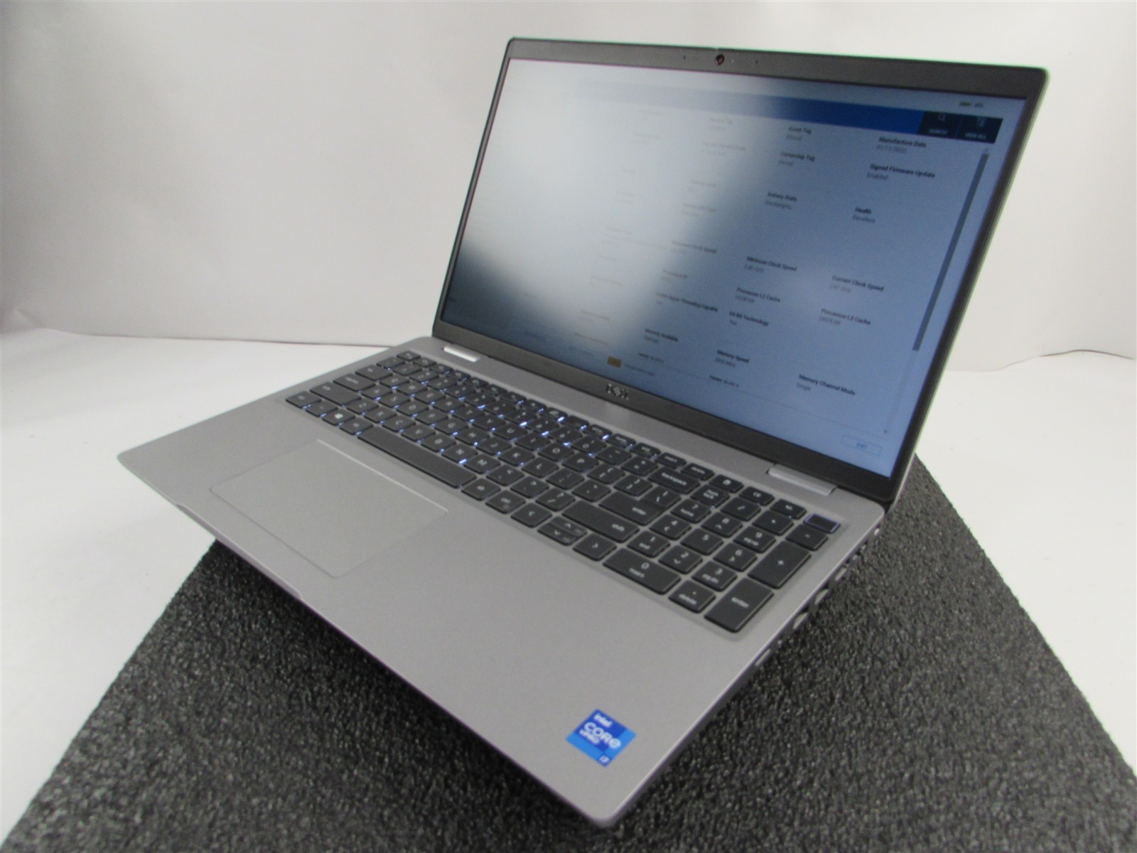 DELL PRECISION 3561 1920X1080 FHD I7-11850H NO SSD 8GB RAM T600 NO O.S/BATT