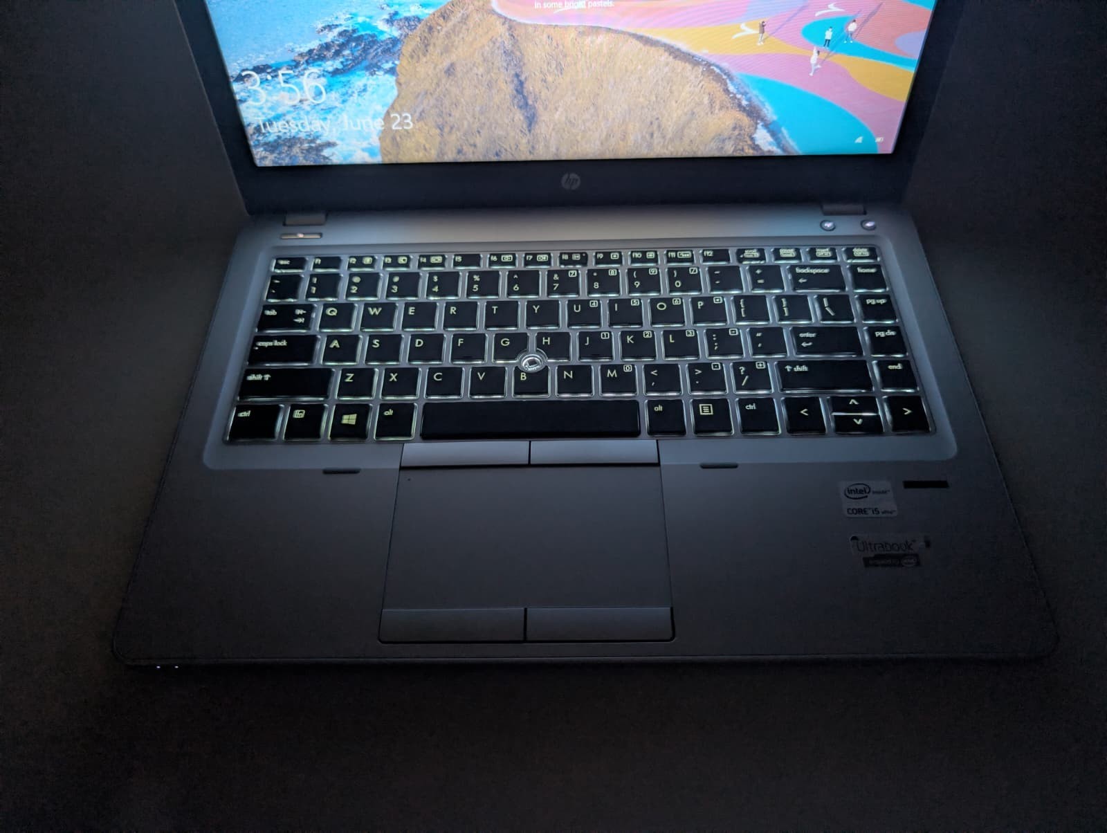 HP EliteBook Folio 9470M | i5 3rd 8GB RAM 128GB SSD | Backlit Win 10 New Battery