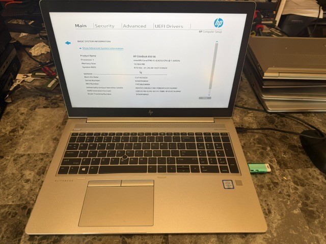 HP EliteBook 840 G6 14” (256GB SSD Intel Core i5-8365U 1.6GHz 16GB RAM) Laptop