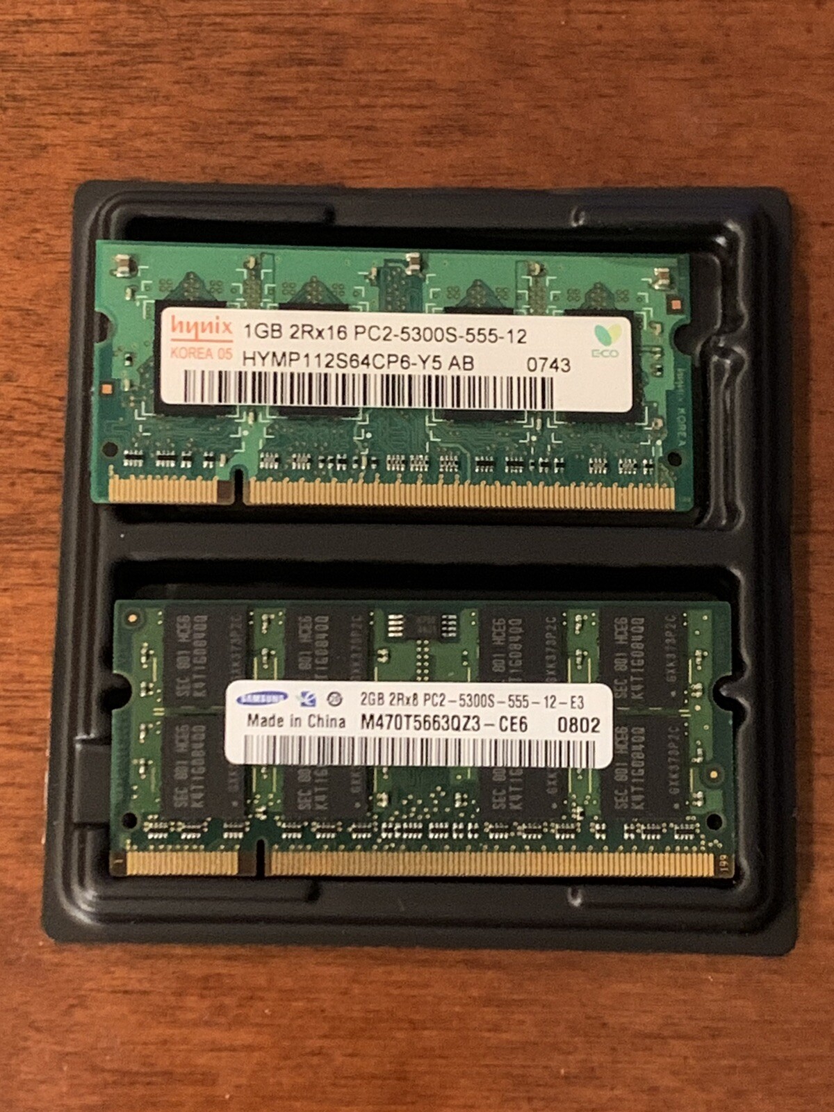 3GB (2+1) PC2-5300S Dell XPS M1210 M1330 M1530 M1710 M2010 Memory RAM Works Fine