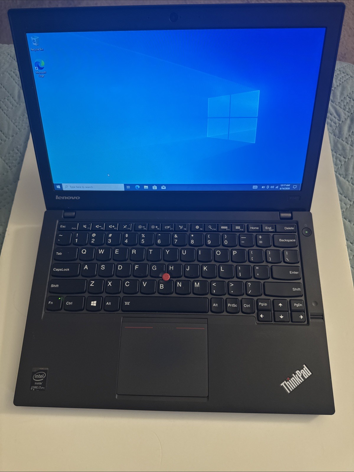 Lenovo ThinkPad X240 Laptop Intel i7-4600 8GB RAM & 1TB HD Windows 10 Pro
