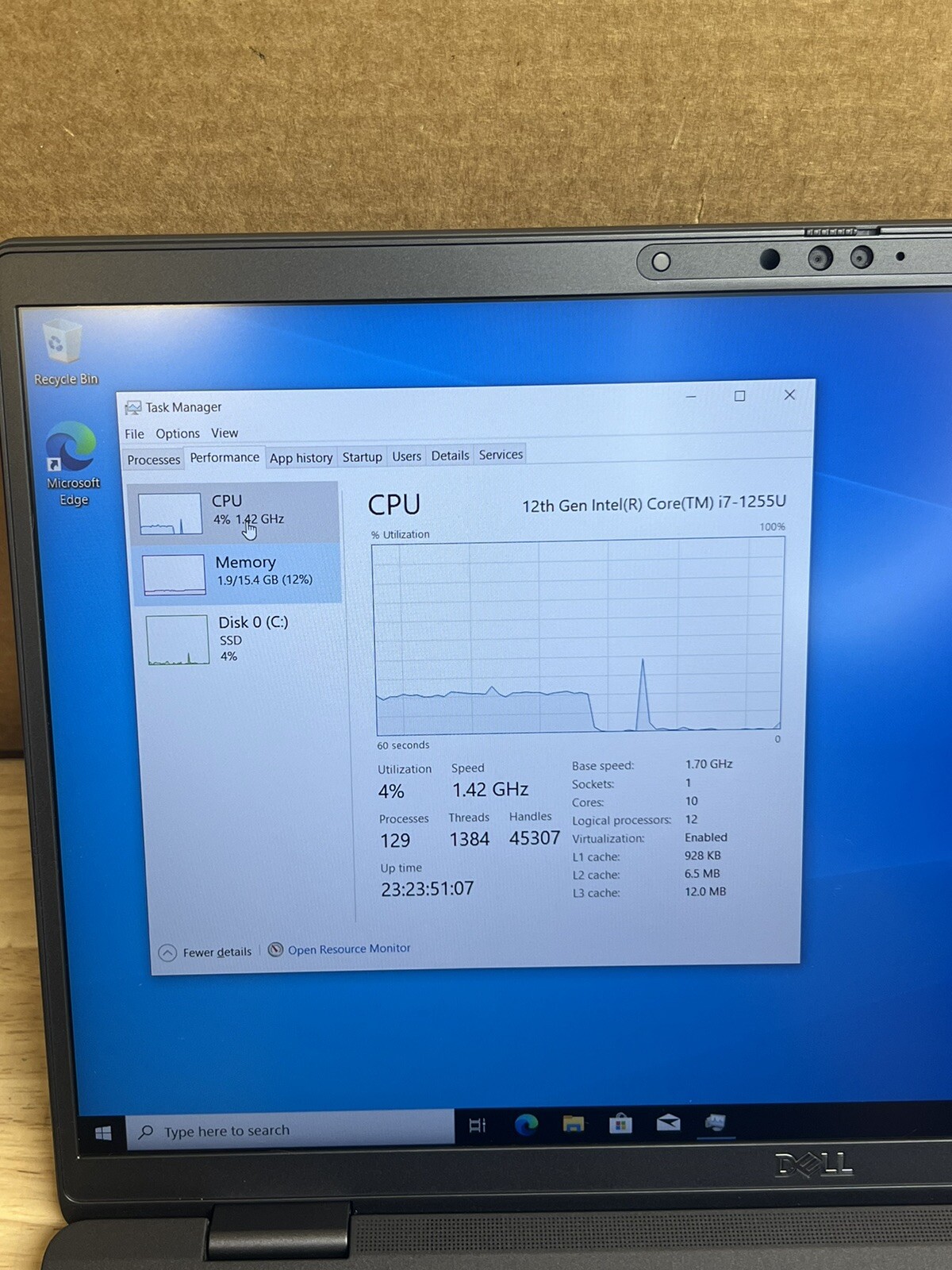 ✅ Dell Latitude 7530 Laptop 15.6″ FHD i7-1265U 1.8GHz 16GB 512GB SSD CLEAN