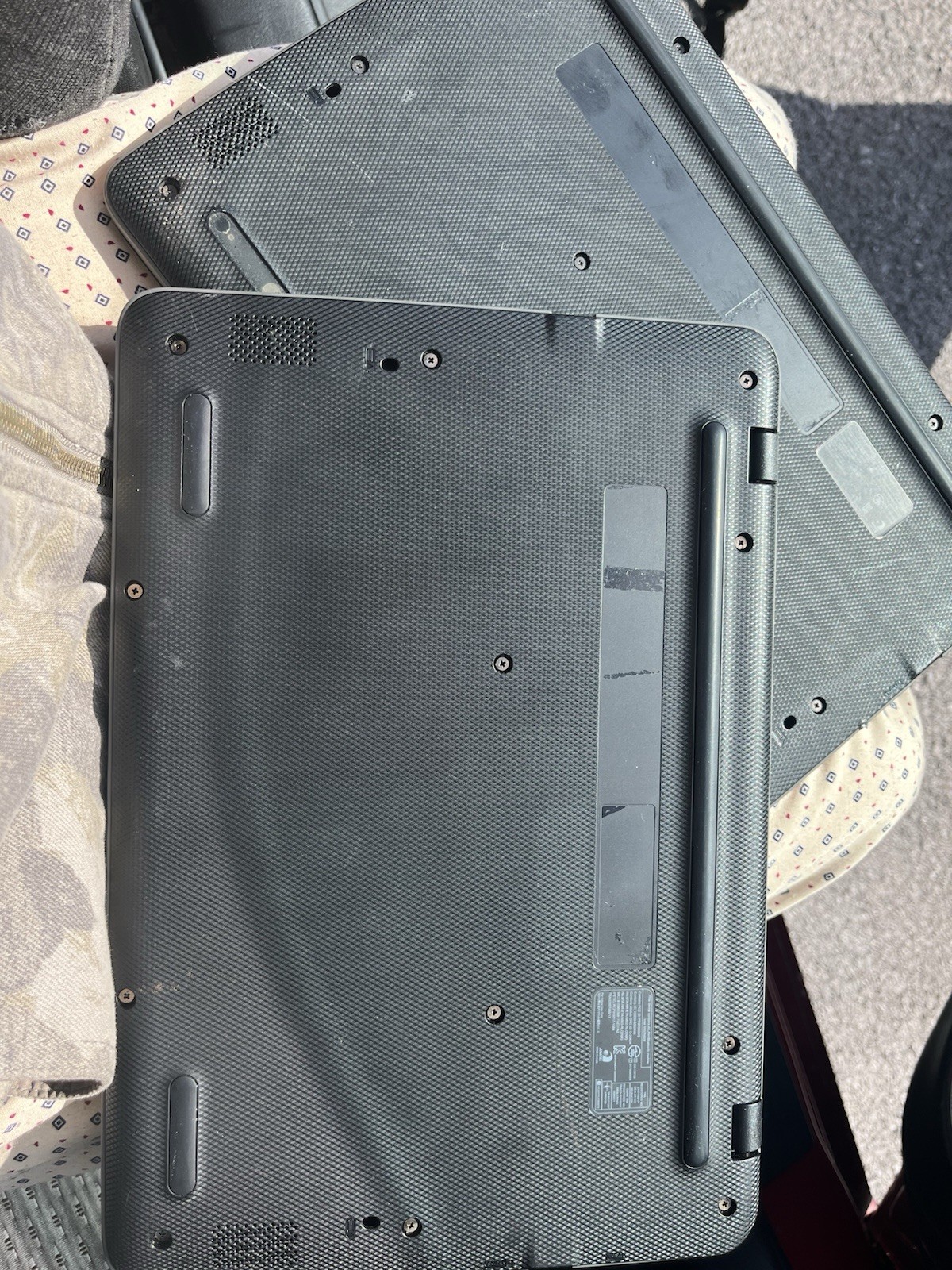 2 Touchscreen Chromebooks (Factory Reset) Had for 4+years Old
