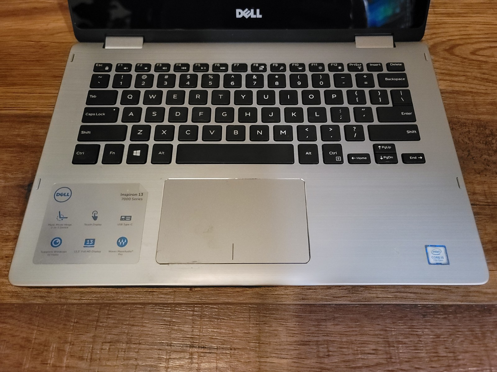 Dell Inspiron 13 7378 13.3″( 256 GB SSD Intel Core i5 7200U, 7th Gen., 2.5 GHz,